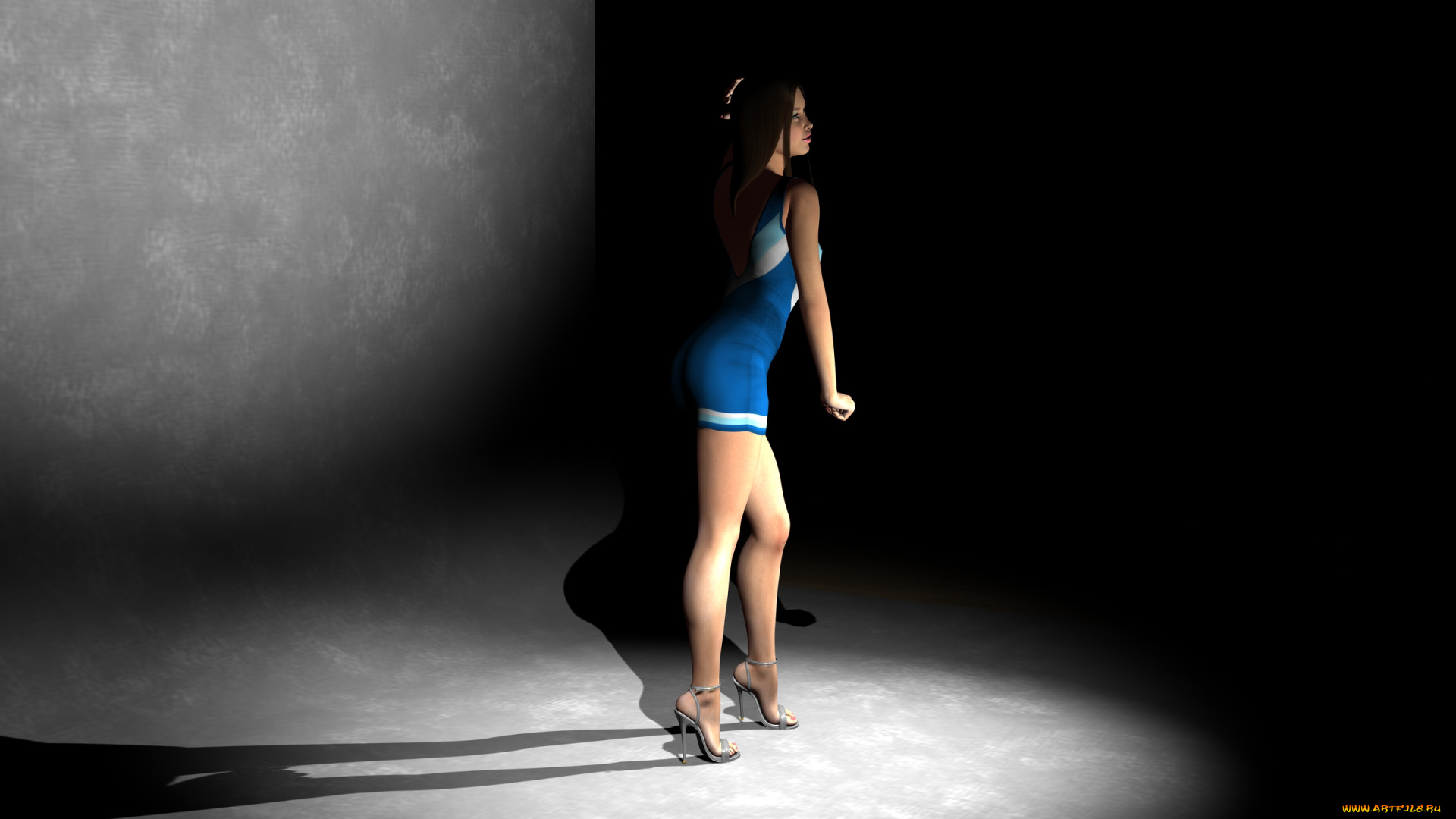 3д, графика, люди, , people, фон, взгляд, девушка