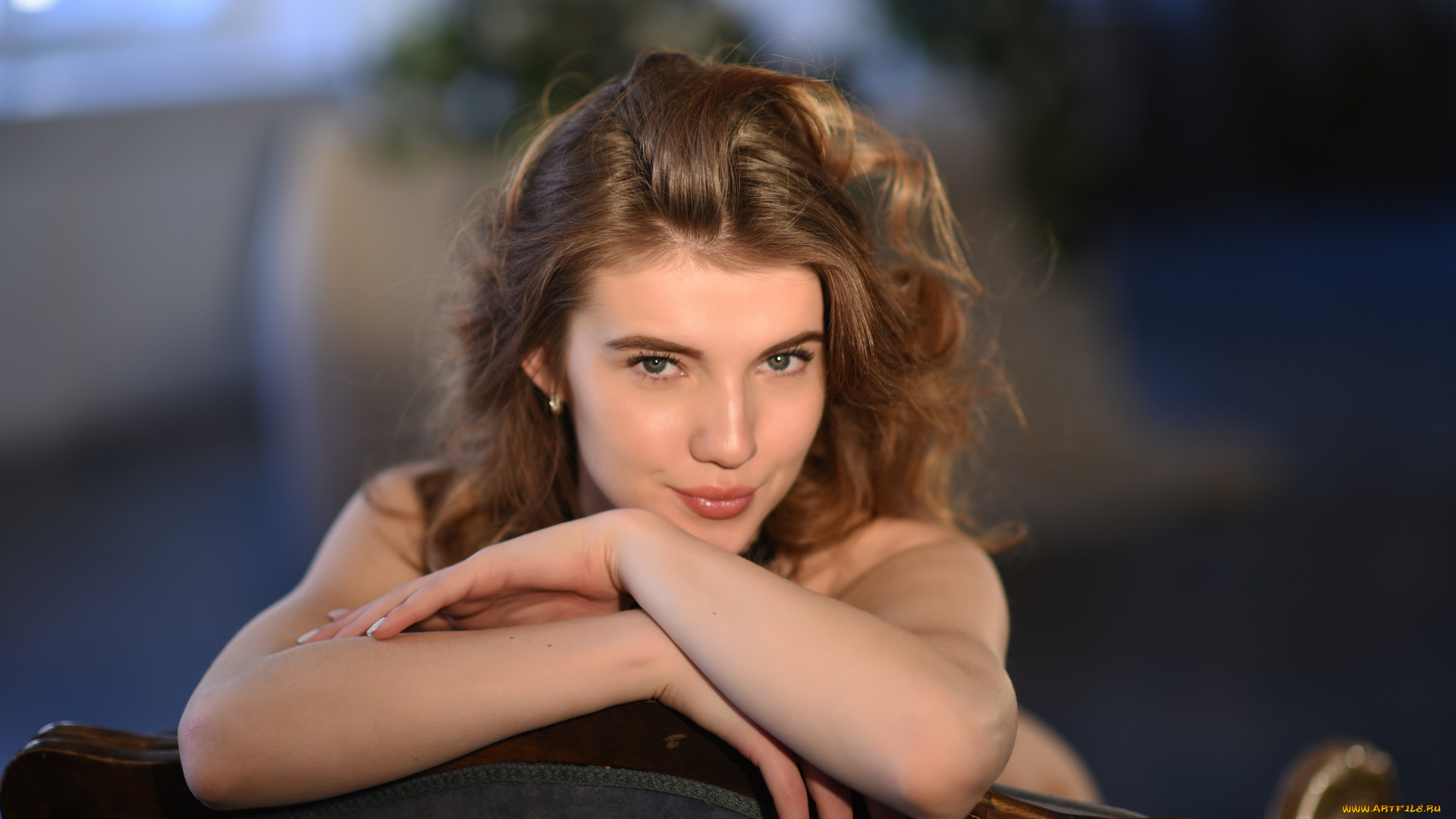 caramel, девушки, -unsort, , рыжеволосые, и, другие, лицо, кресло, улыбка