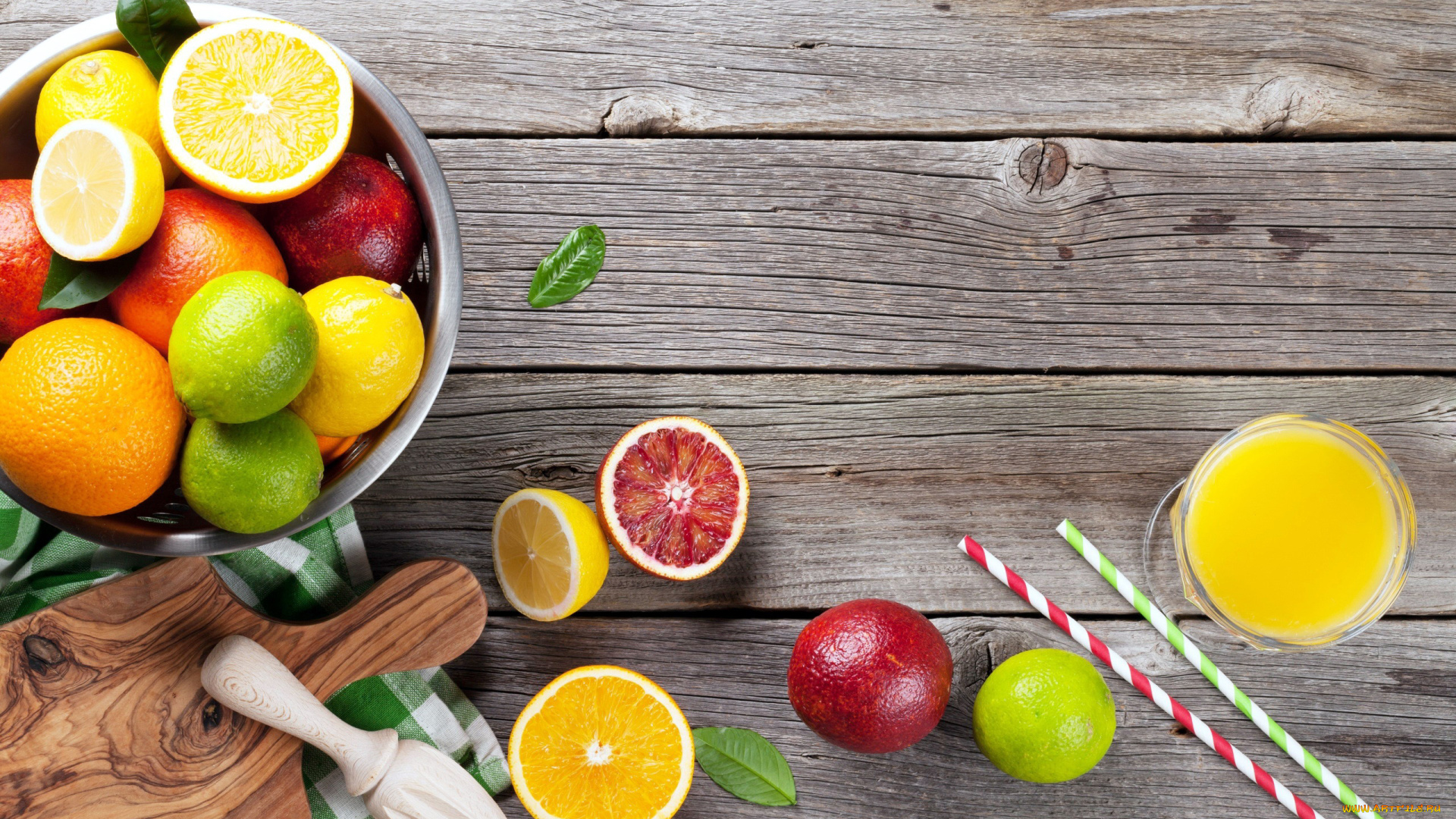 еда, цитрусы, лимон, апельсин, грейпфрут, лайм