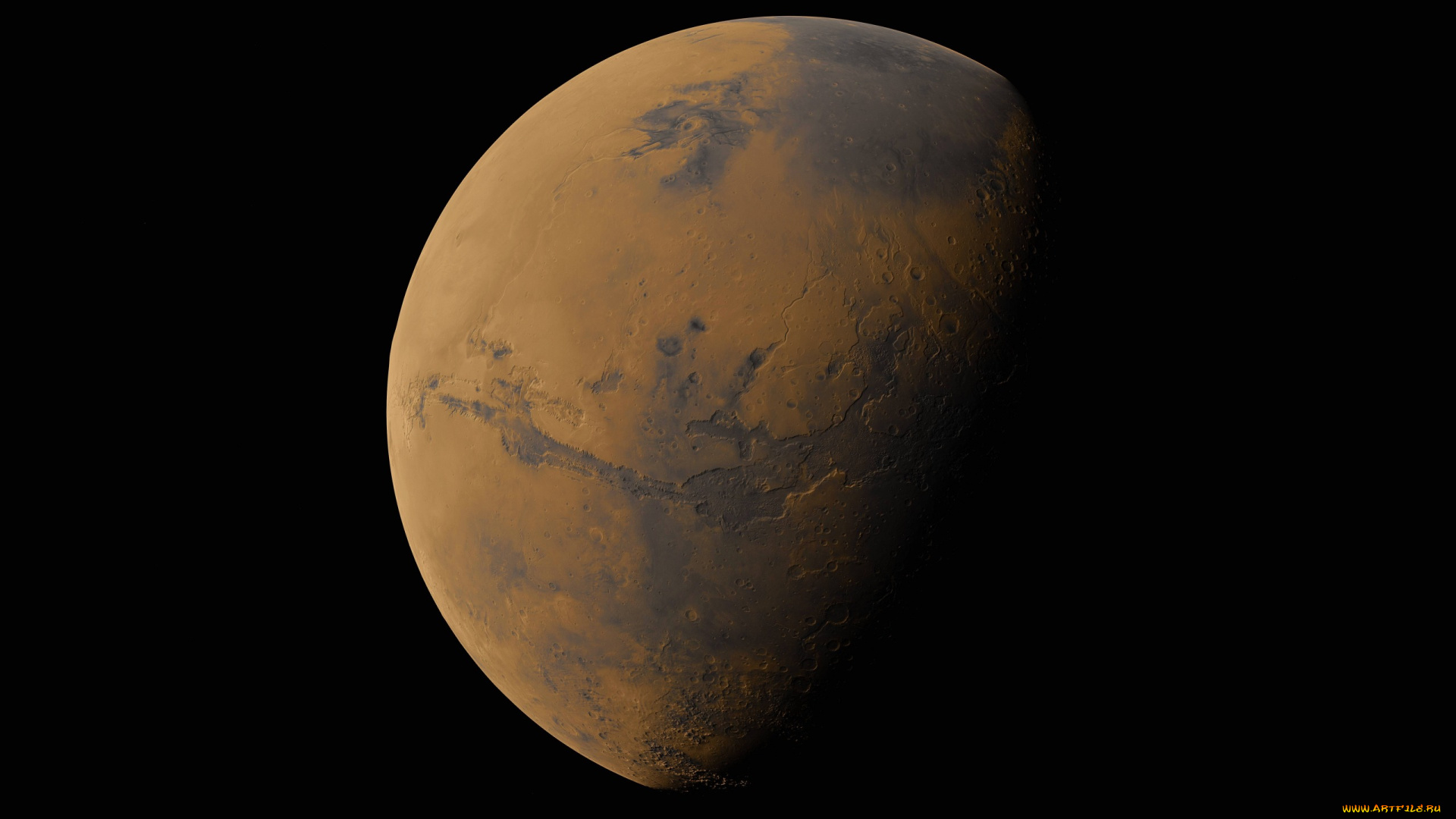 космос, марс, планета, солнечная, система