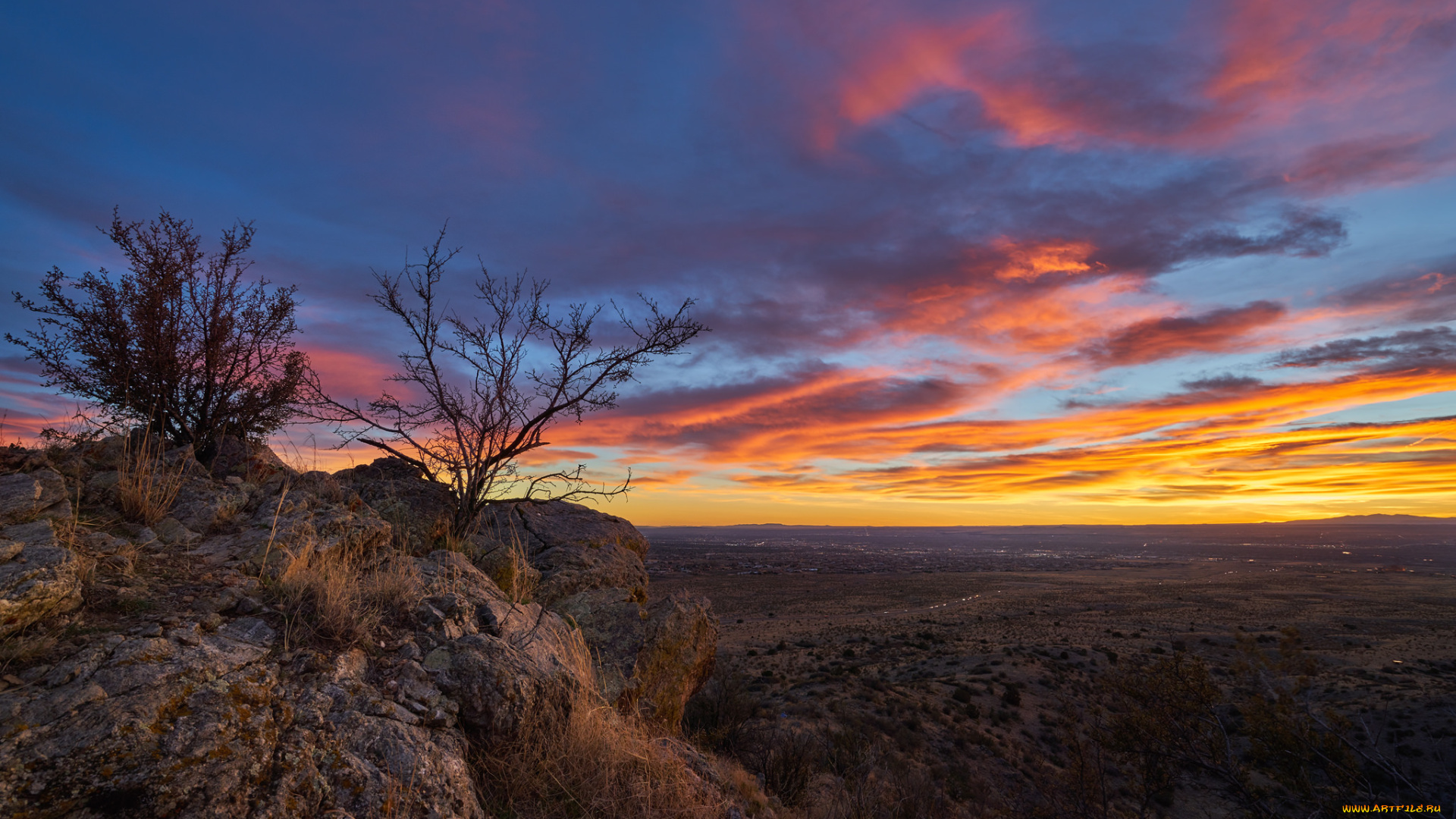 природа, восходы, закаты, простор