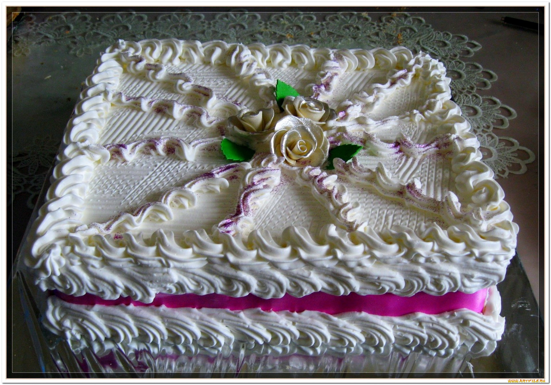 еда, торты, торт, кремовый