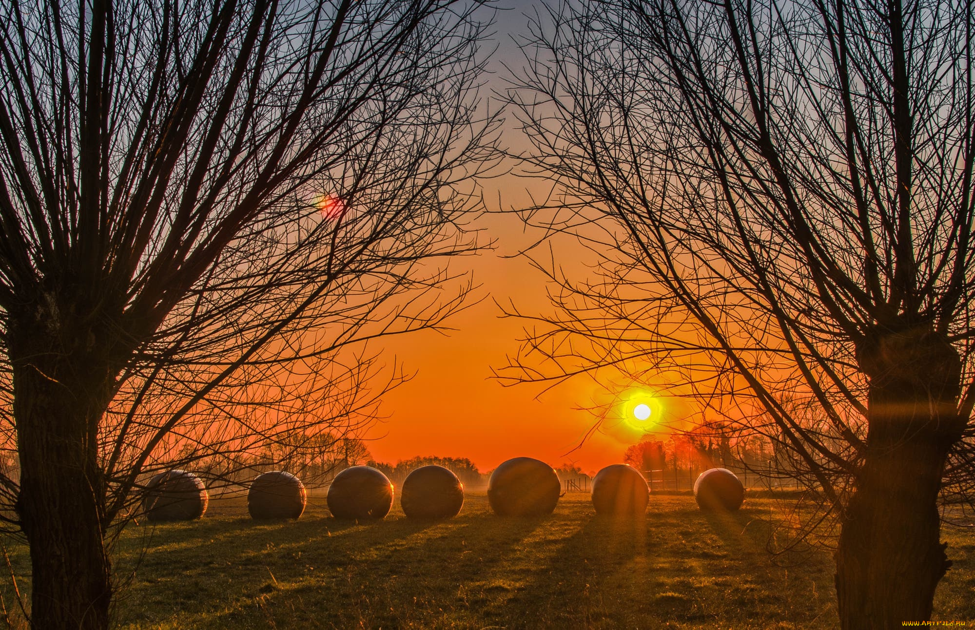 природа, восходы, закаты, простор