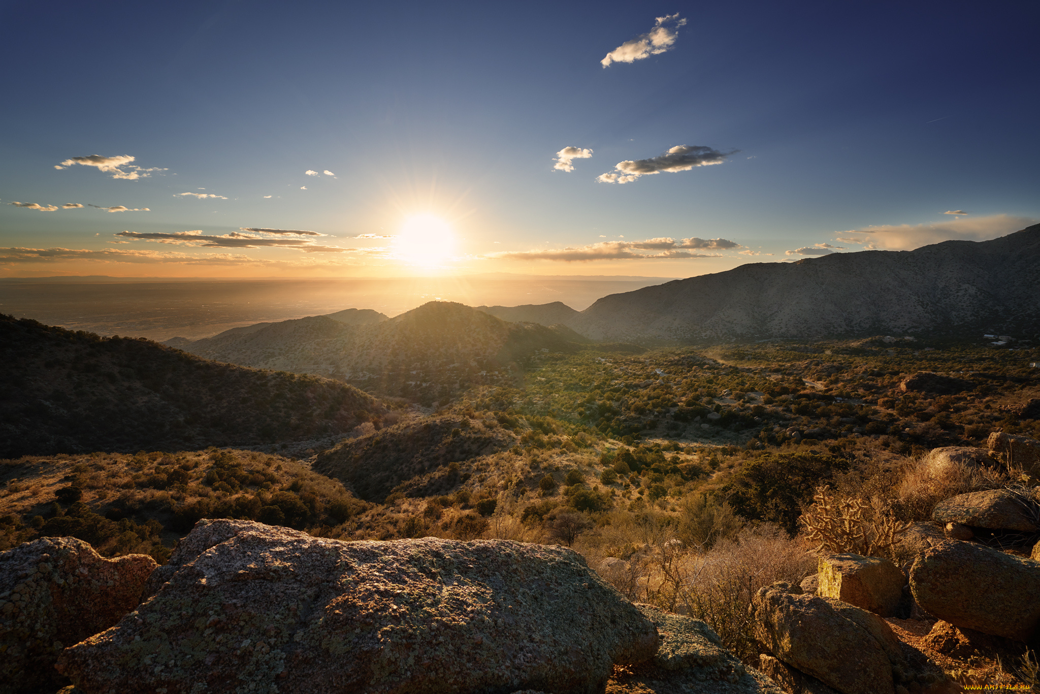 природа, восходы, закаты, простор