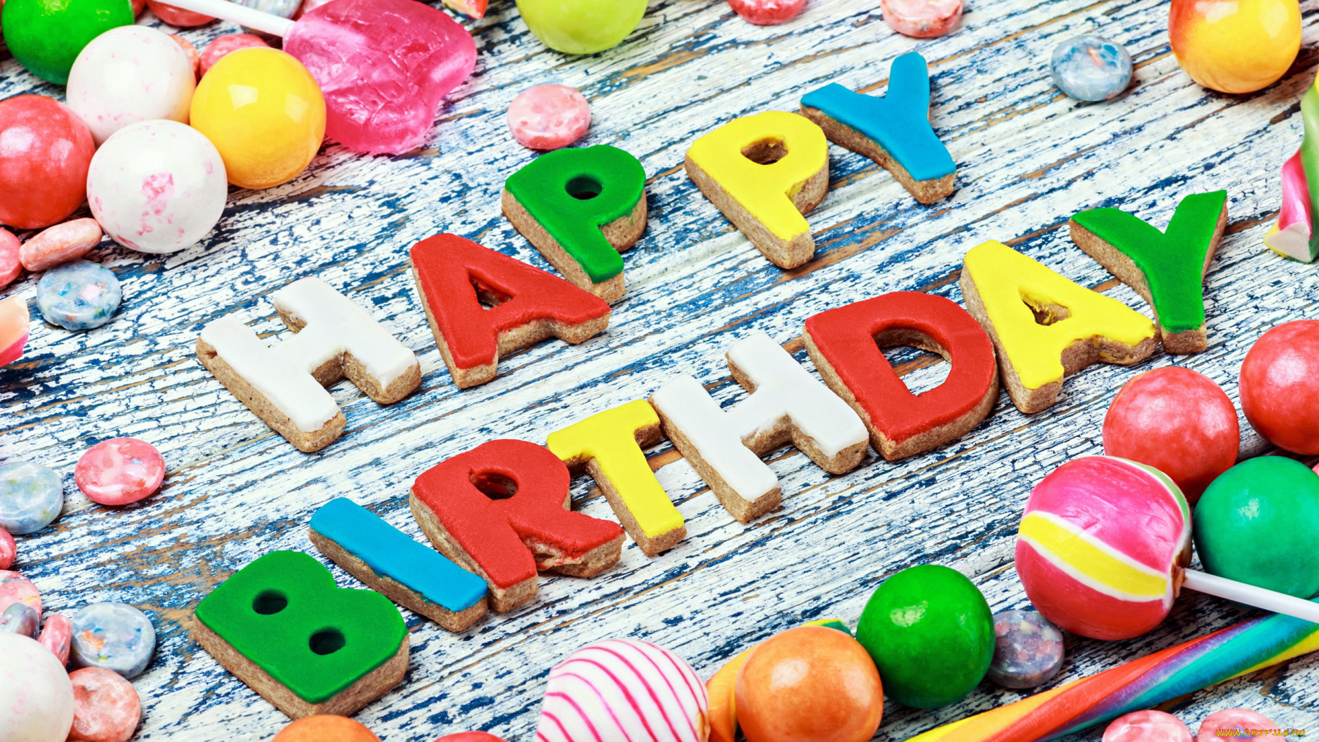 праздничные, день, рождения, пожелание