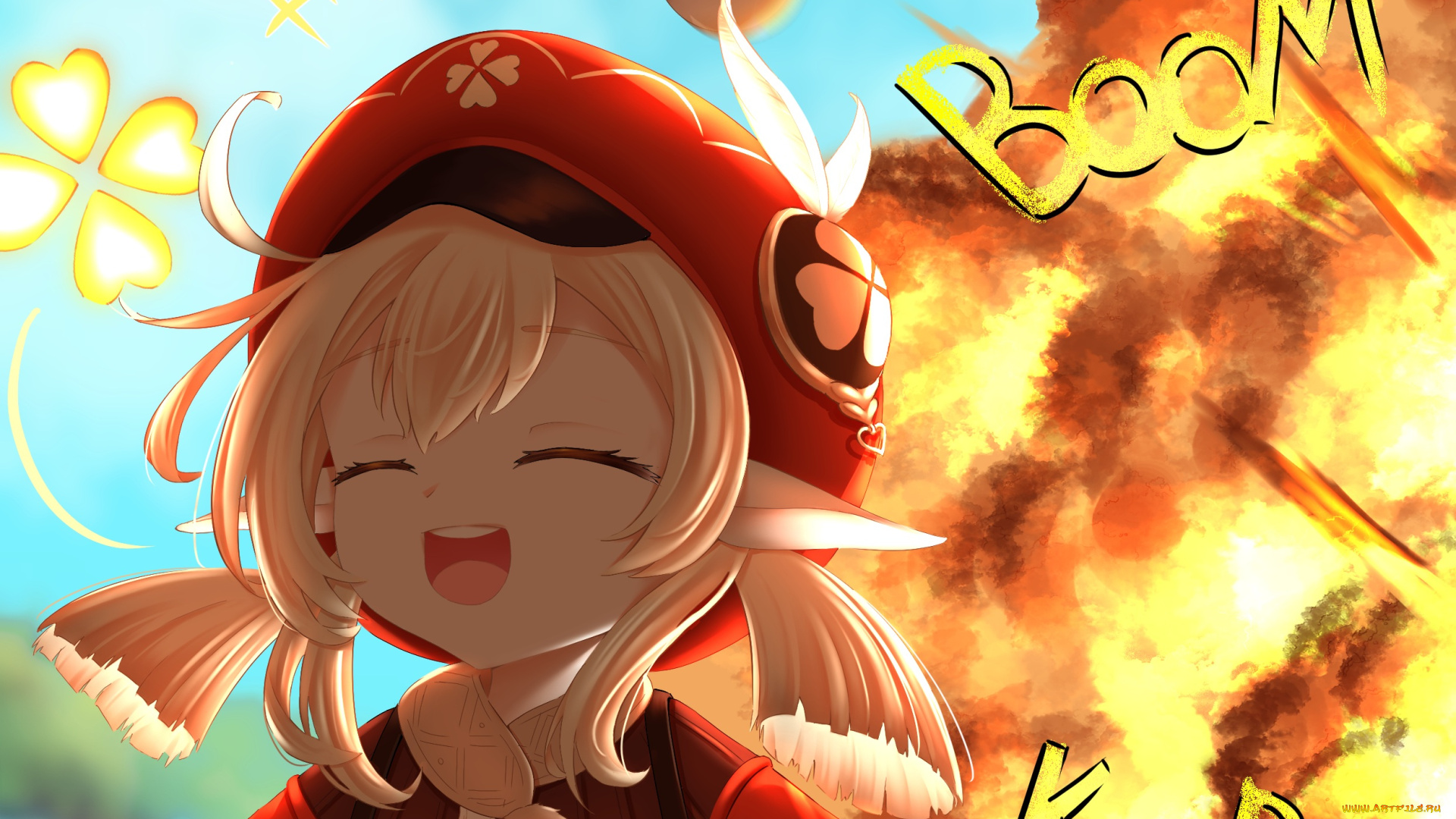 аниме, genshin, impact, genshin, impact