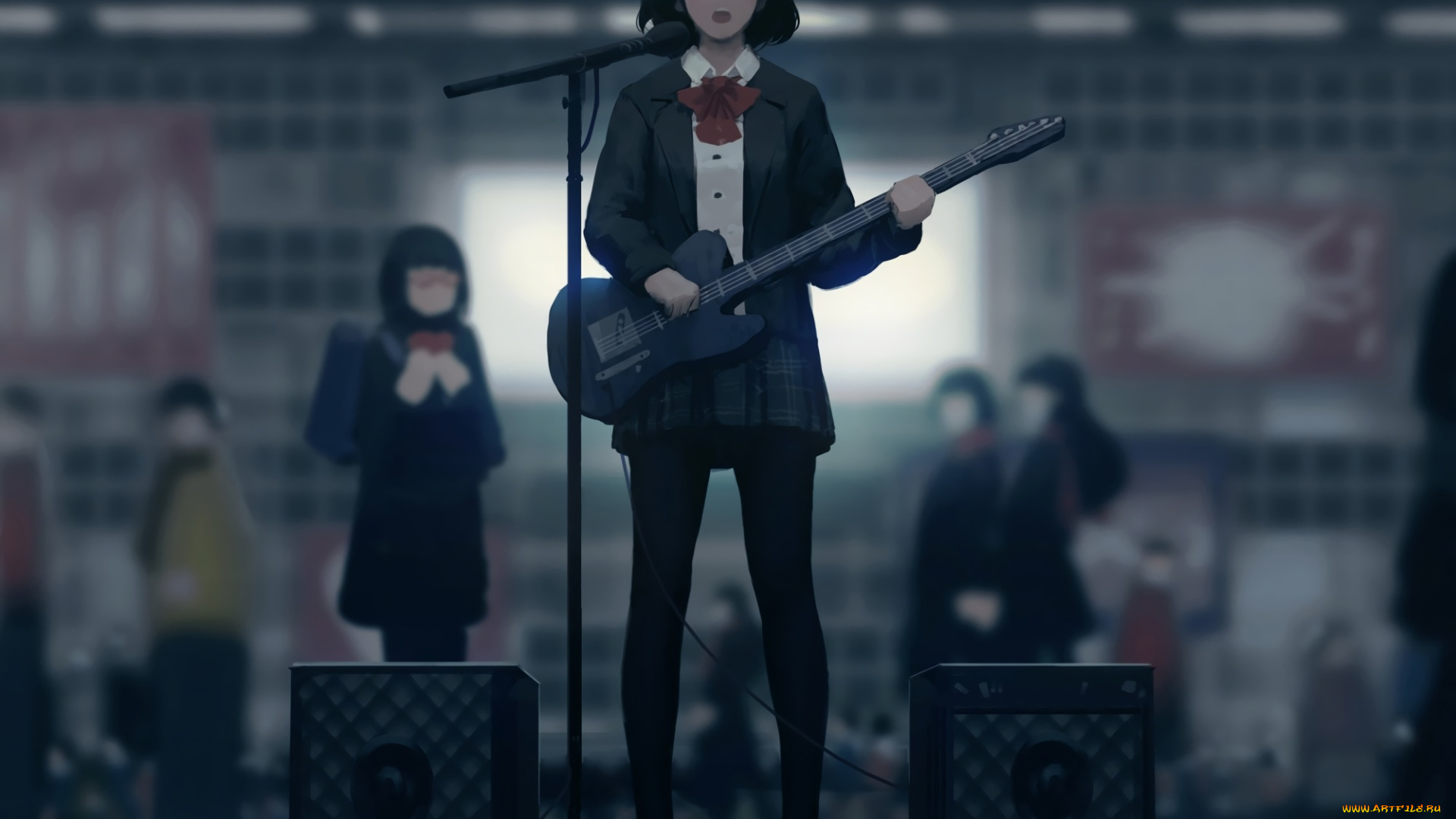 guweiz, аниме, музыка