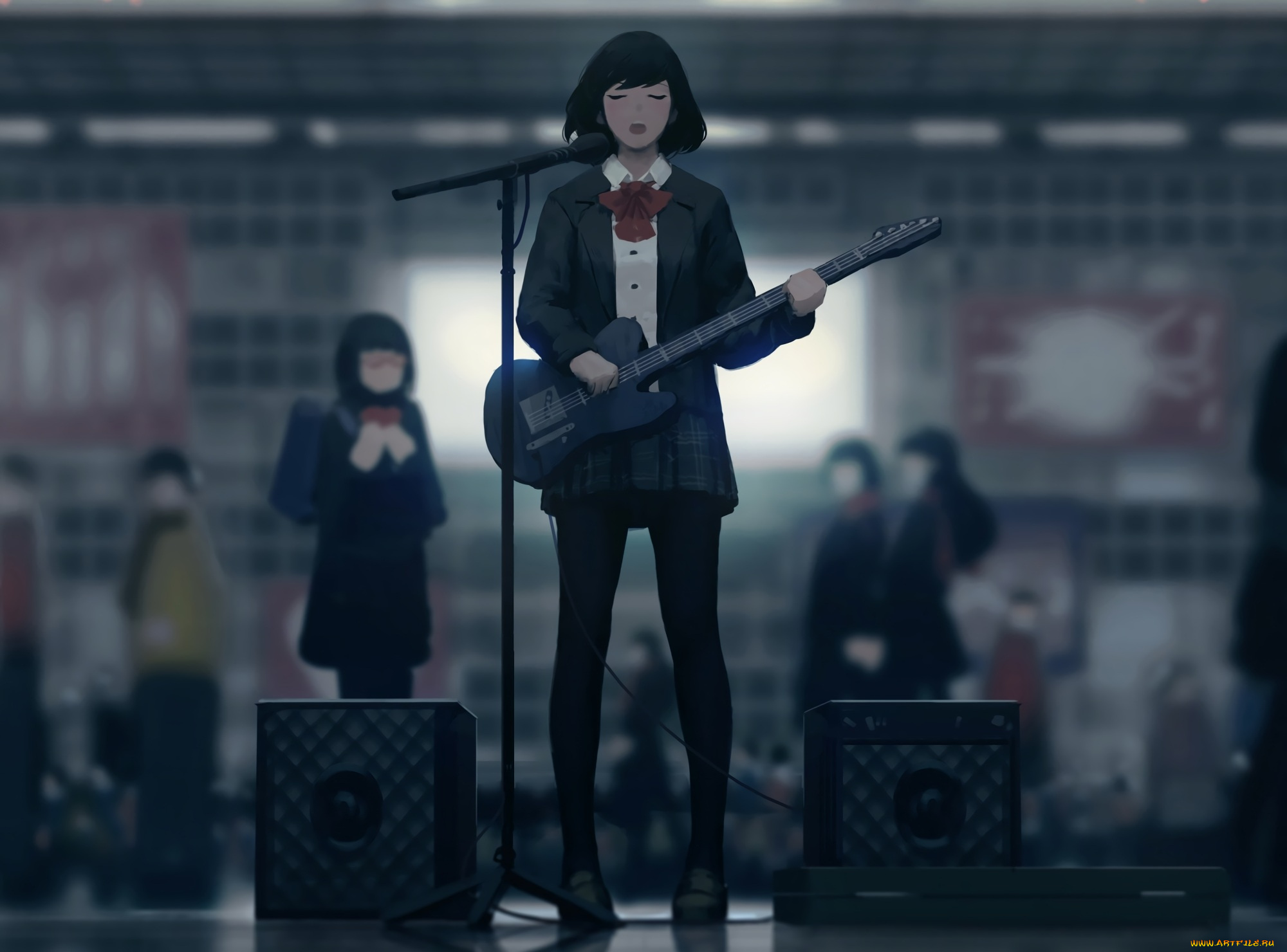 guweiz, аниме, музыка