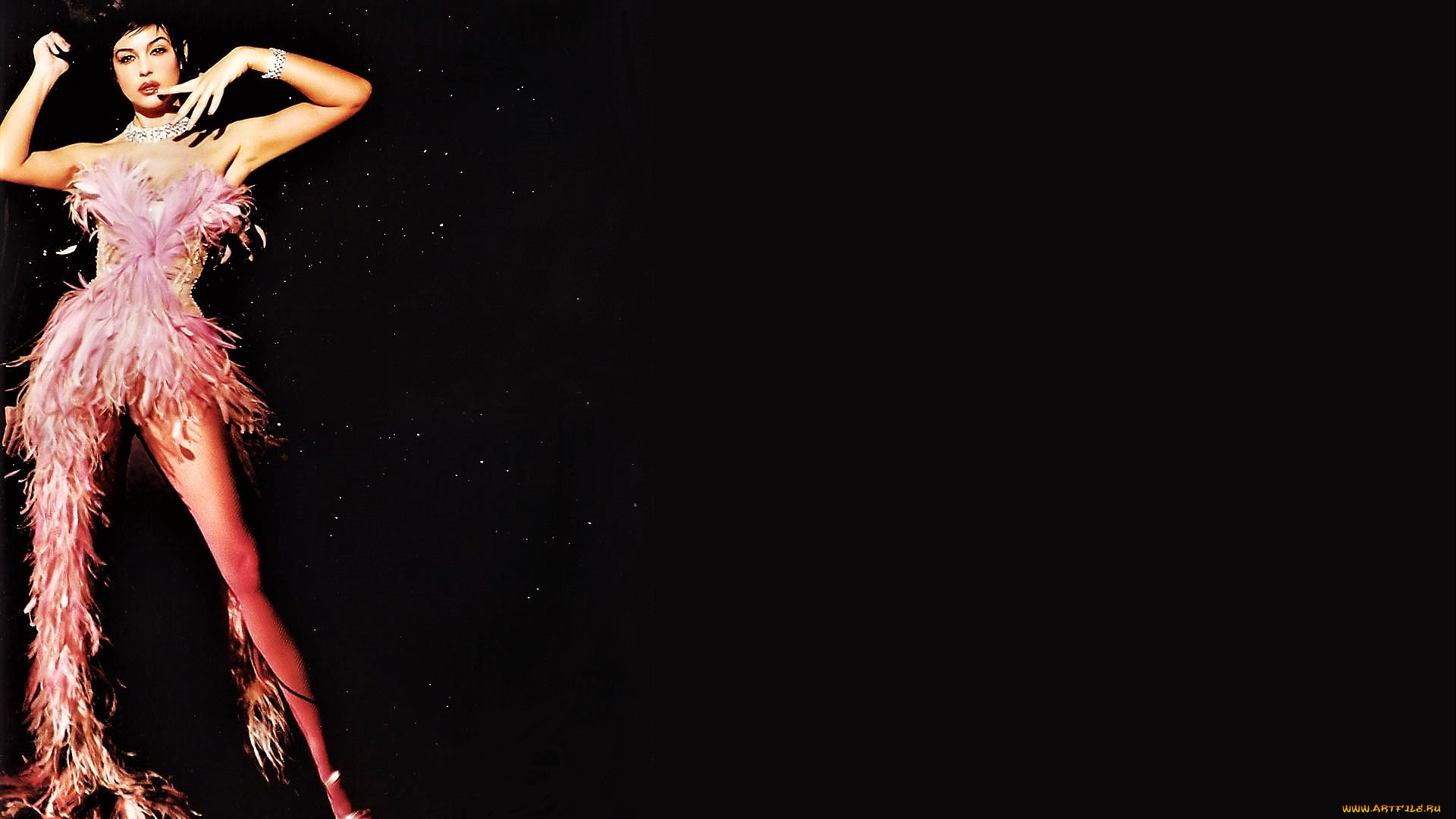 девушки, monica, bellucci, актриса, наряд