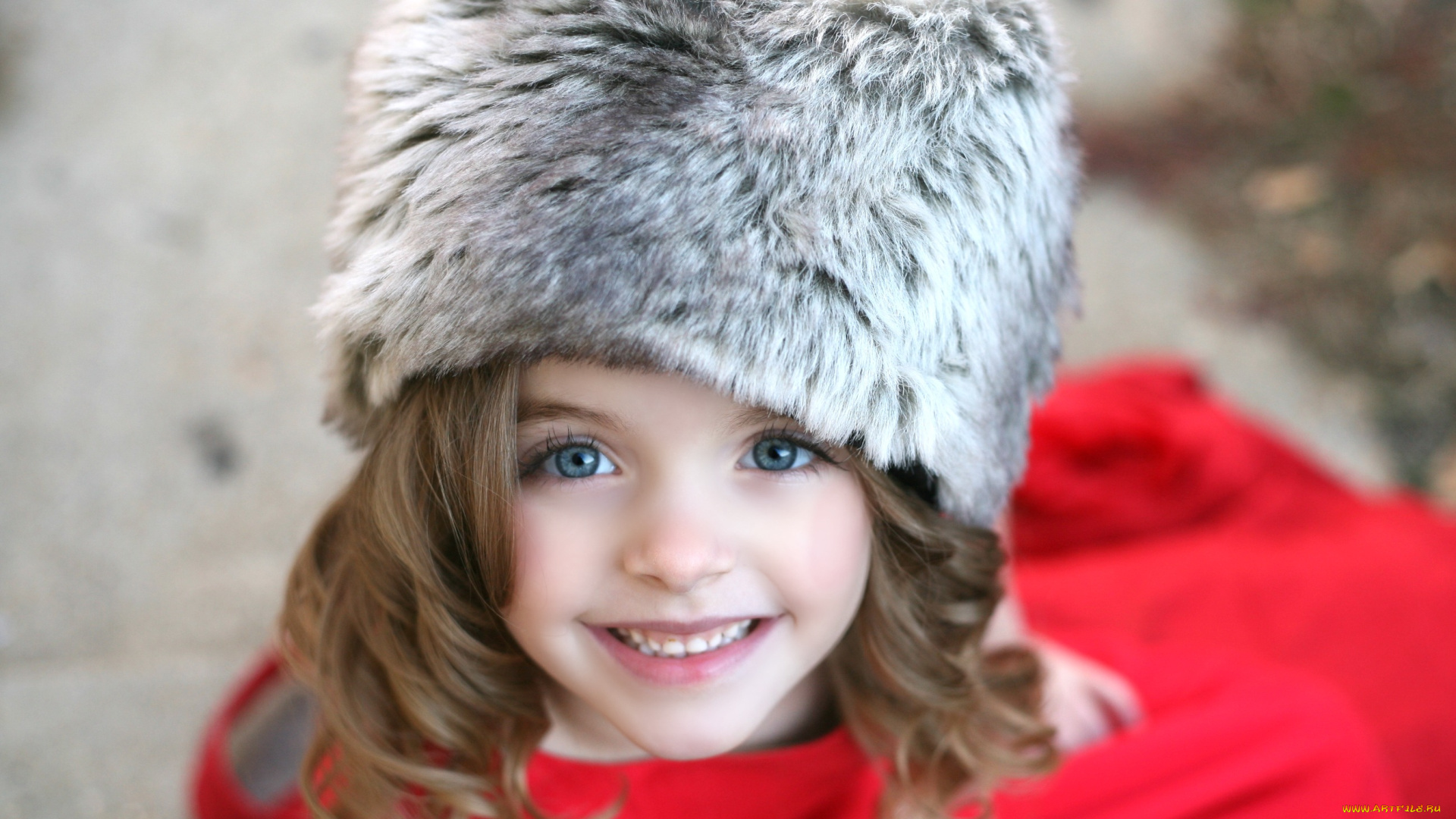 разное, дети, девочка, лицо, шапка