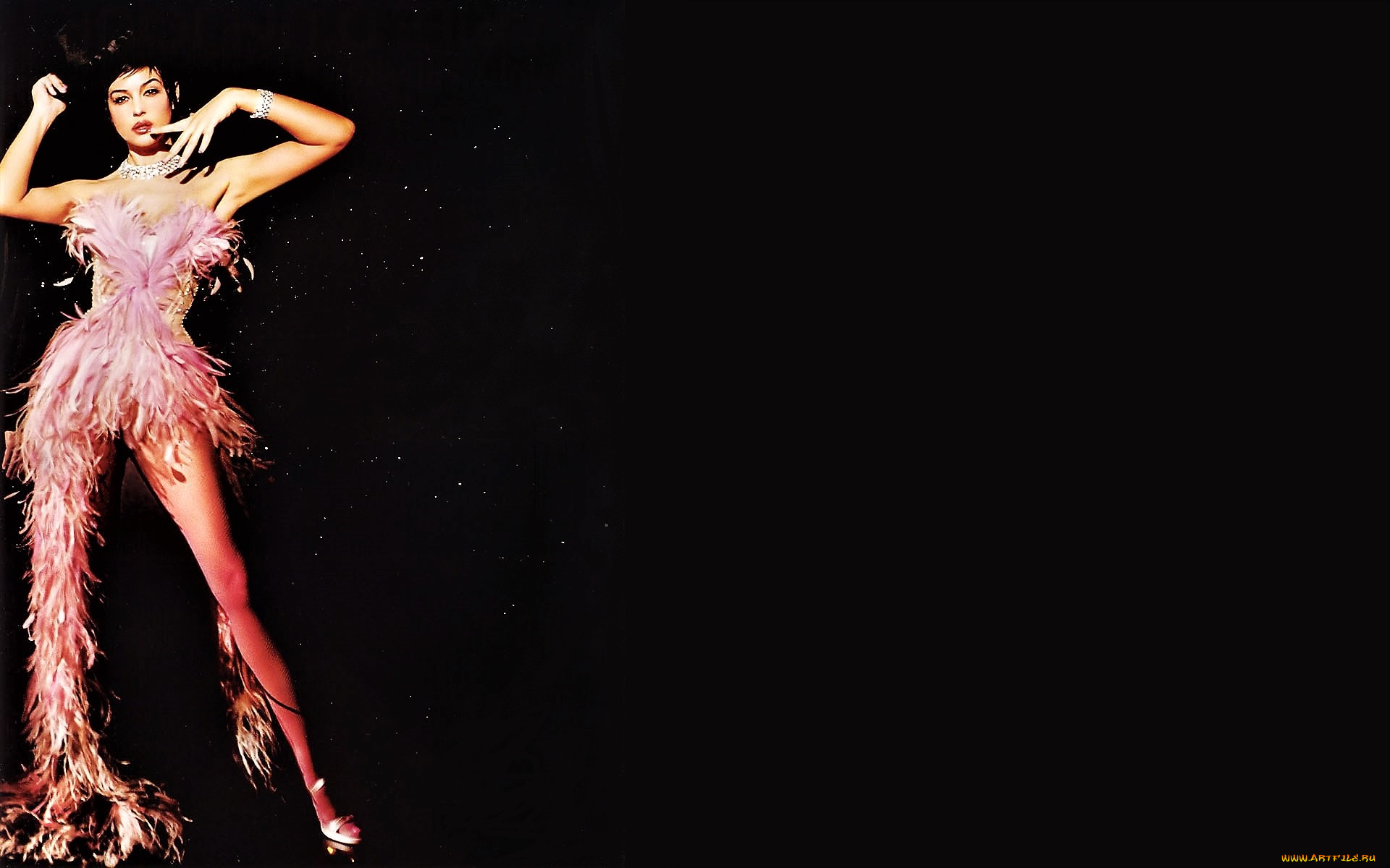 девушки, monica, bellucci, актриса, наряд