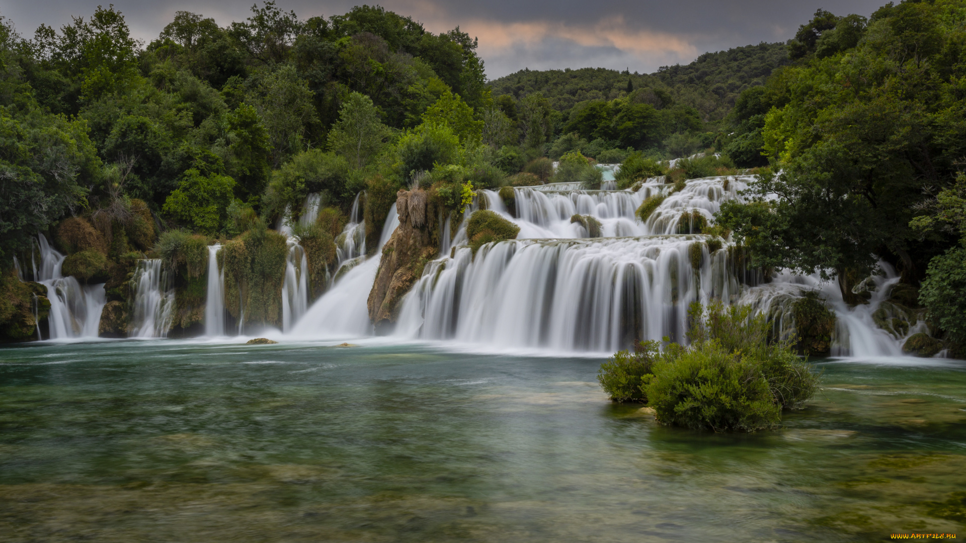 природа, водопады, водопад