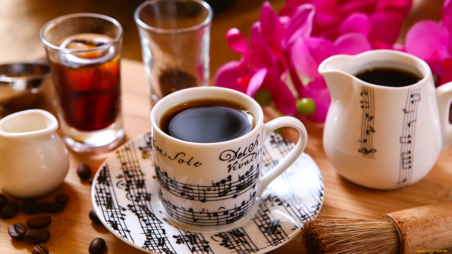 еда, кофе, , кофейные, зёрна, чашка, зерна