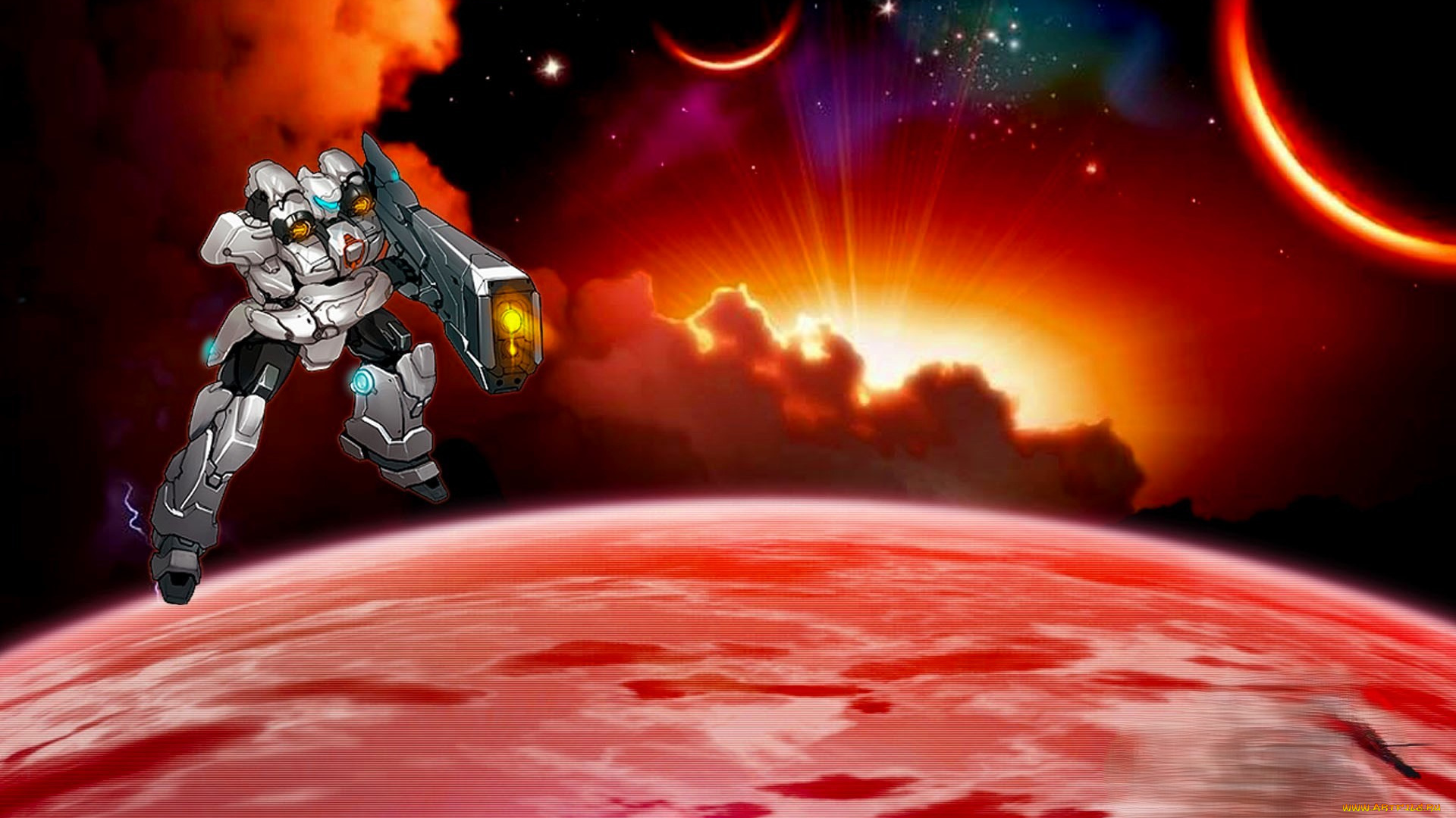 видео, игры, zero, online, робот, оружие, планета