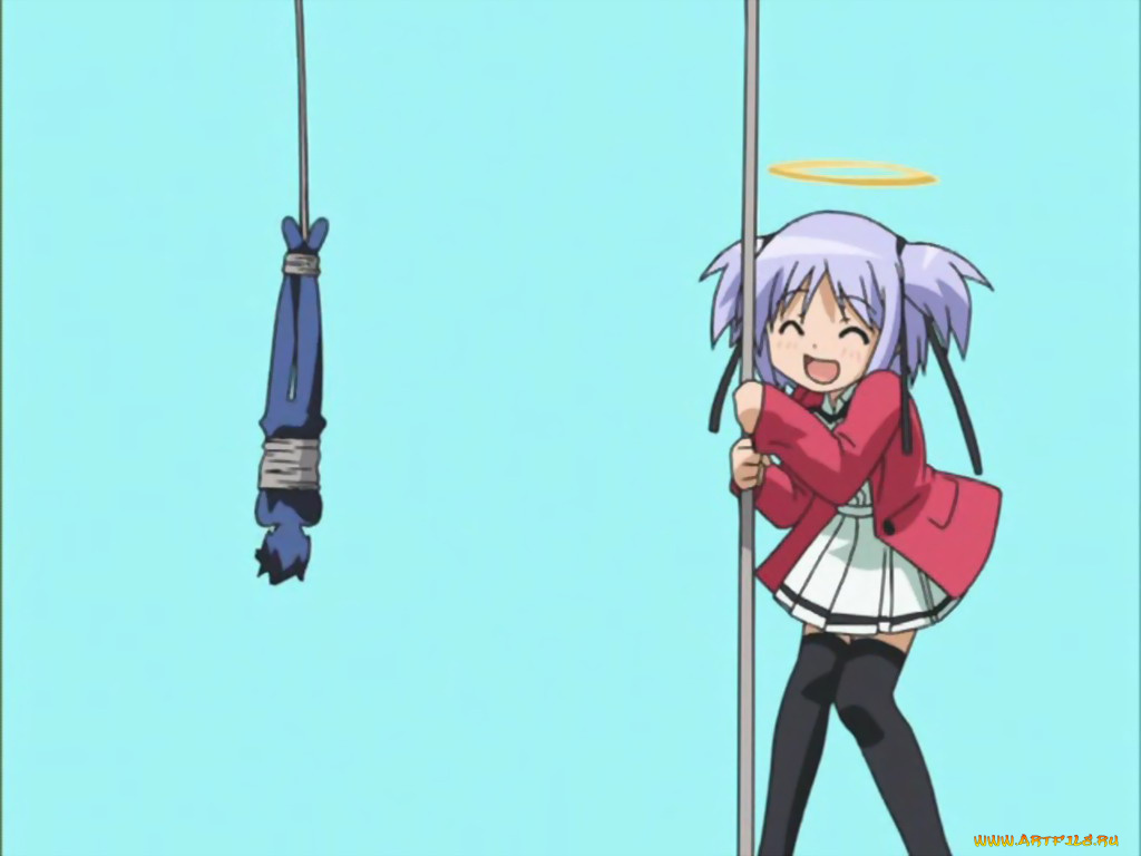 аниме, bokusatsu, tenshi, dokuro, chan