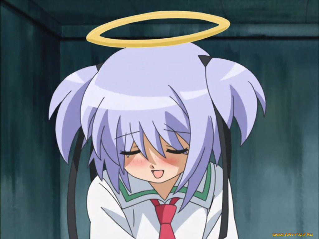 аниме, bokusatsu, tenshi, dokuro, chan