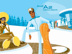 обоя векторная, графика