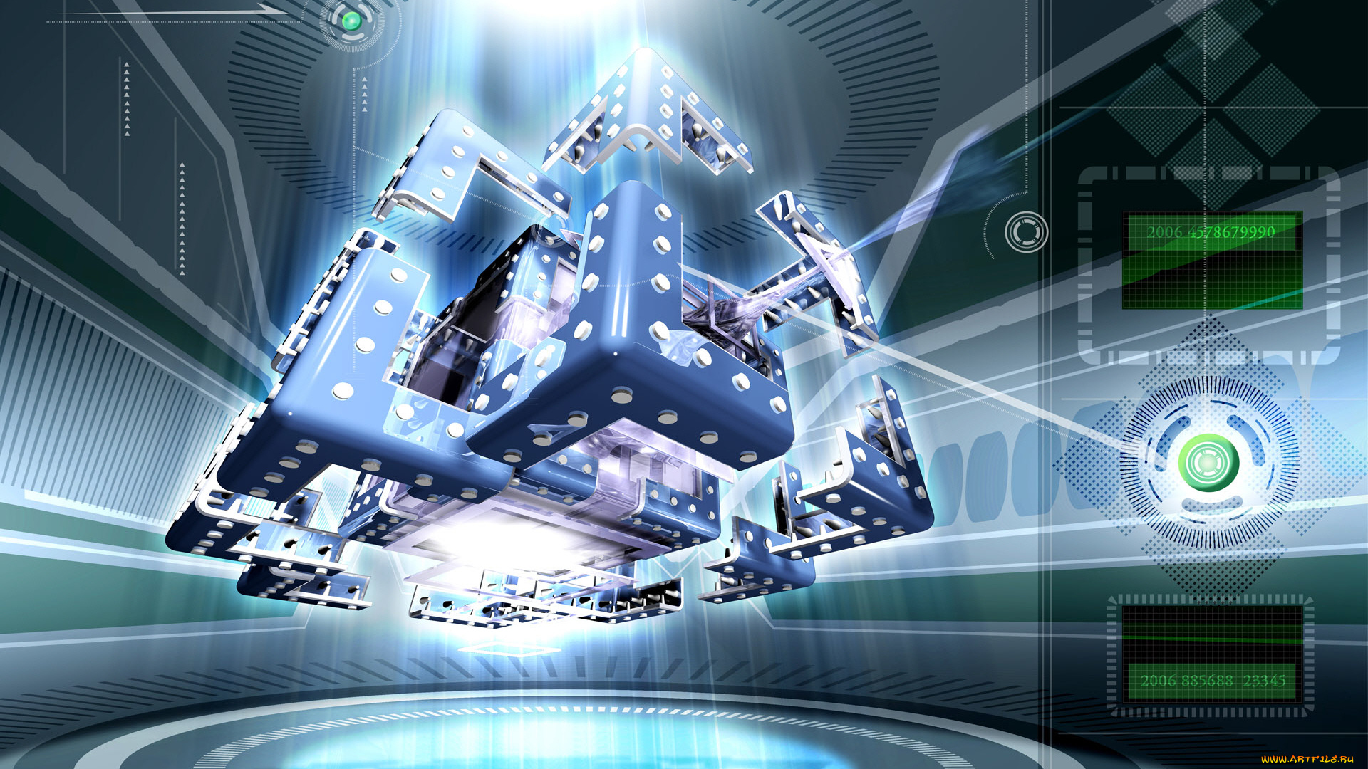 3д, графика, abstract, абстракции