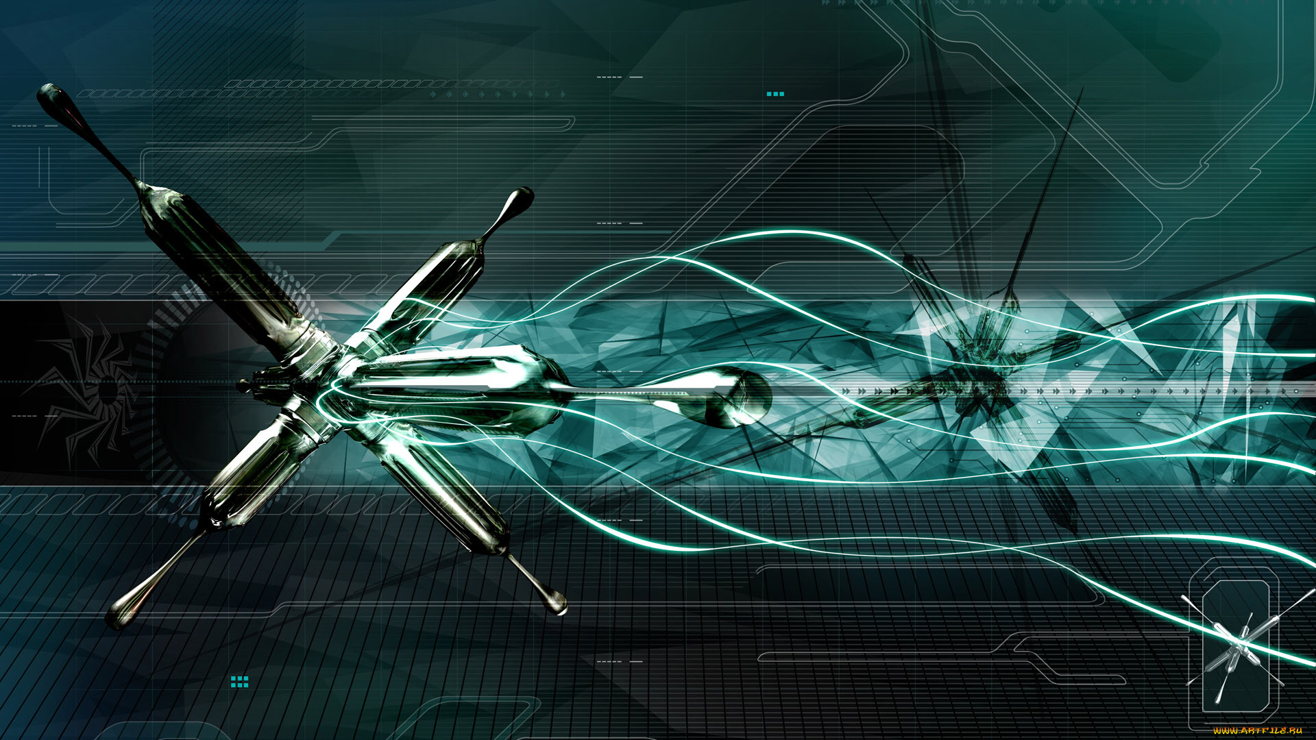 3д, графика, abstract, абстракции