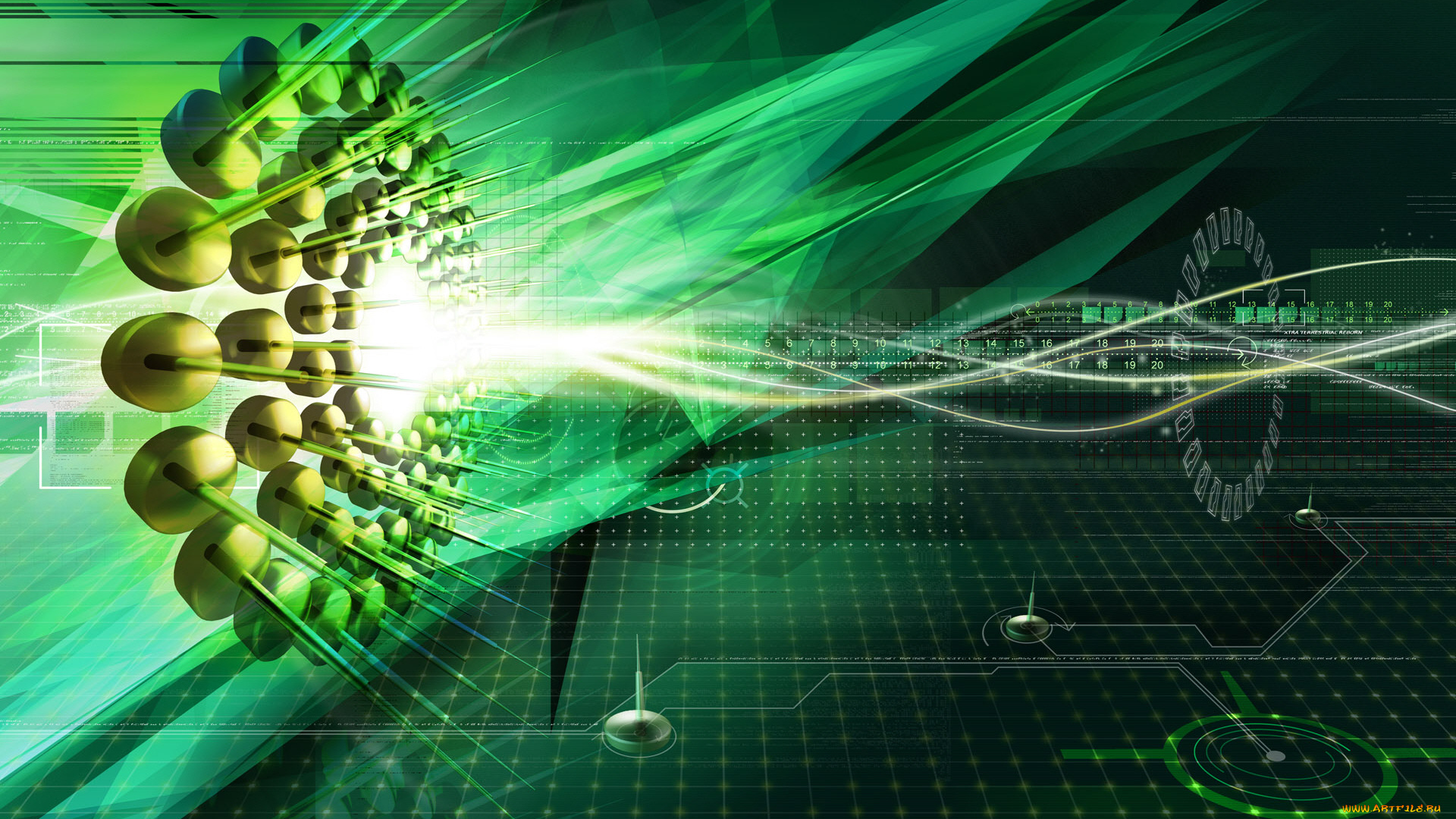 3д, графика, abstract, абстракции