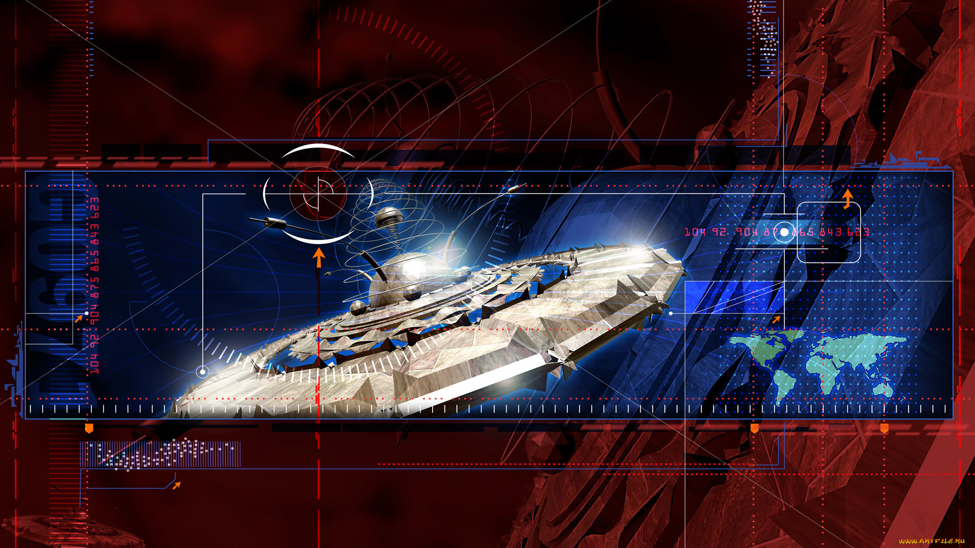 3д, графика, abstract, абстракции