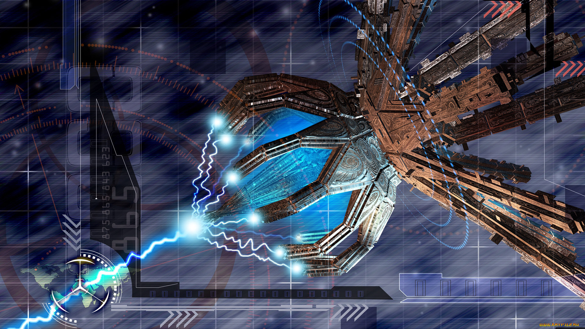 3д, графика, abstract, абстракции