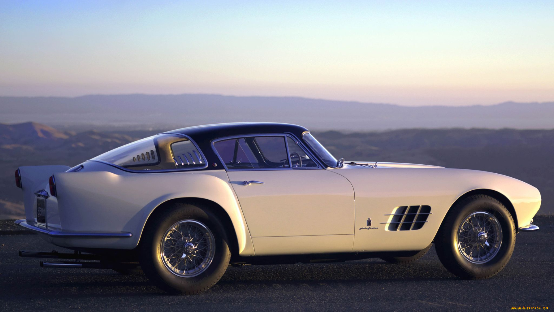 автомобили, ferrari, ferrari, 375mm, coupe, белый, феррари