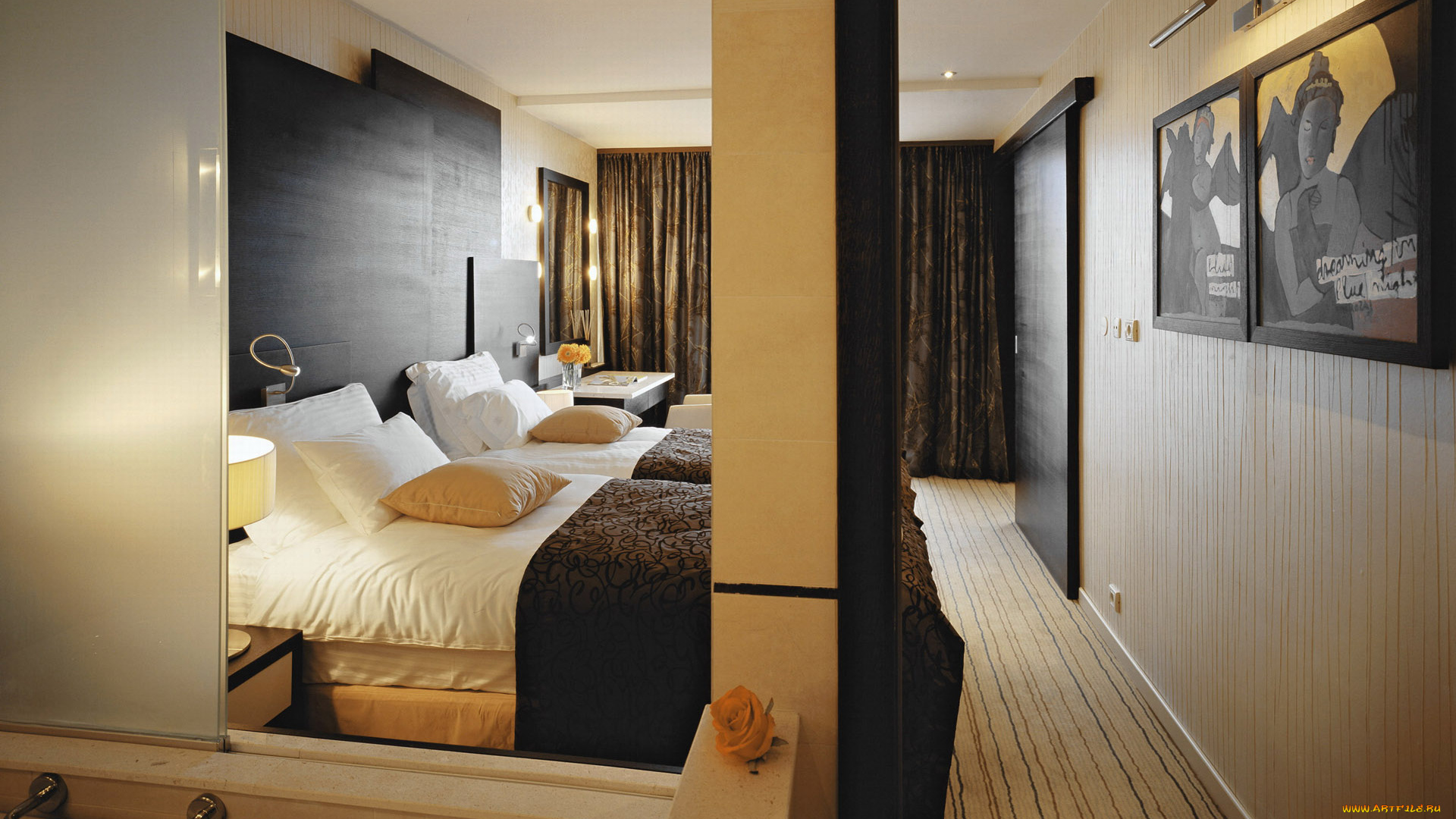 интерьер, спальня