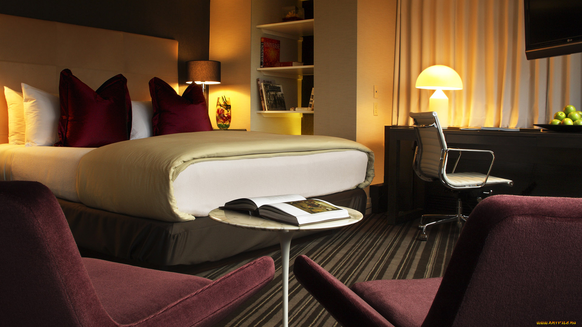 интерьер, спальня