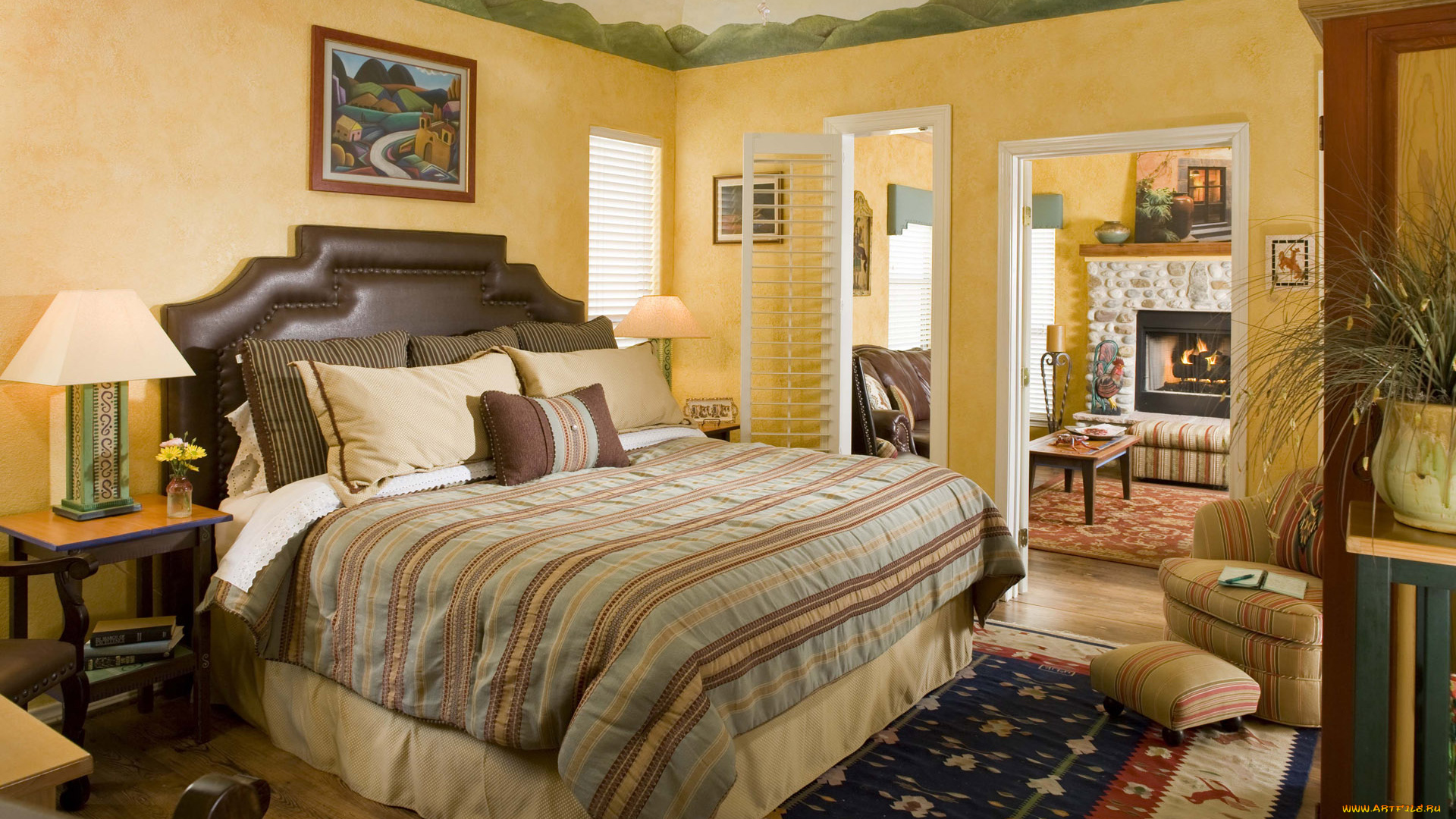 интерьер, спальня