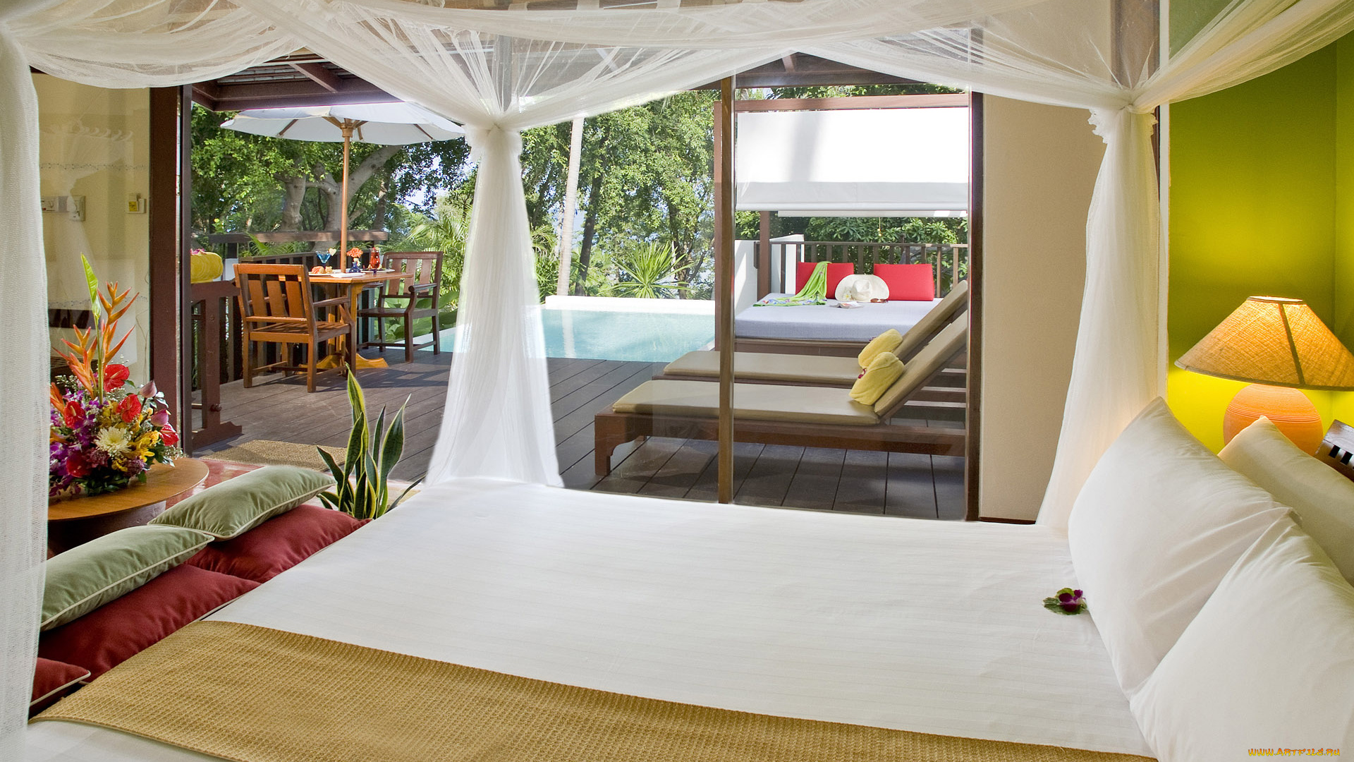 интерьер, спальня