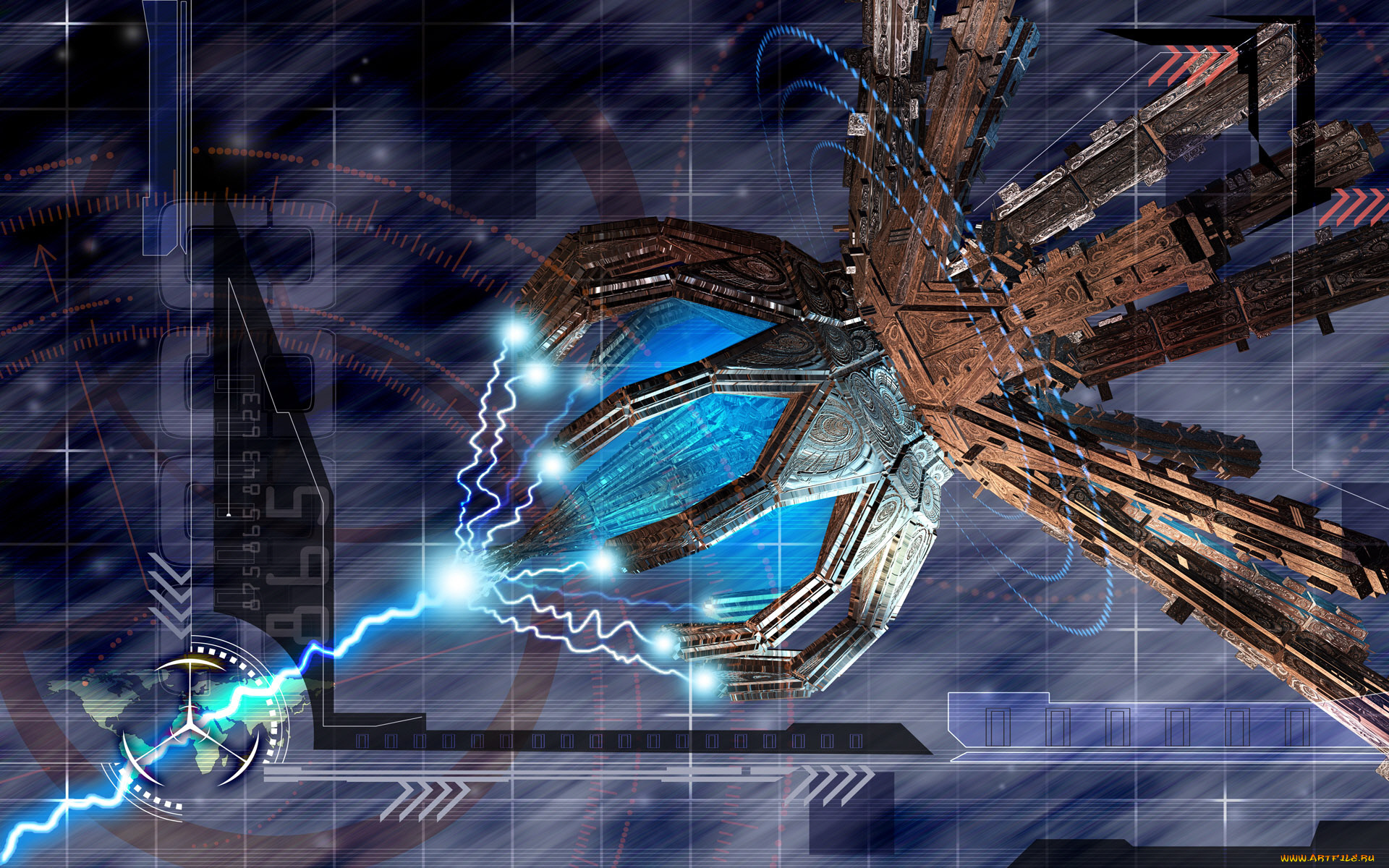 3д, графика, abstract, абстракции