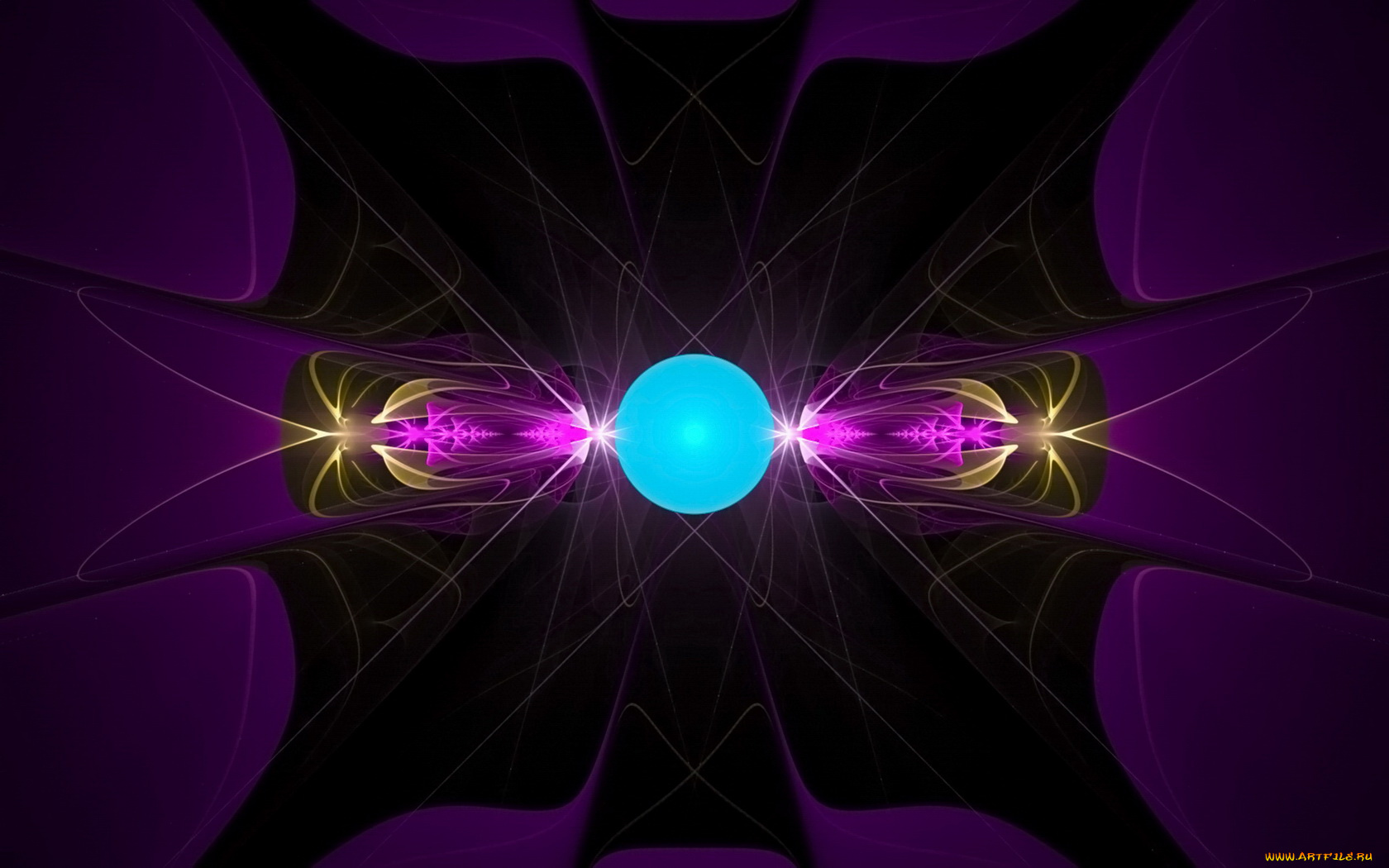 3д, графика, fractal, фракталы, фон, тёмный, узор