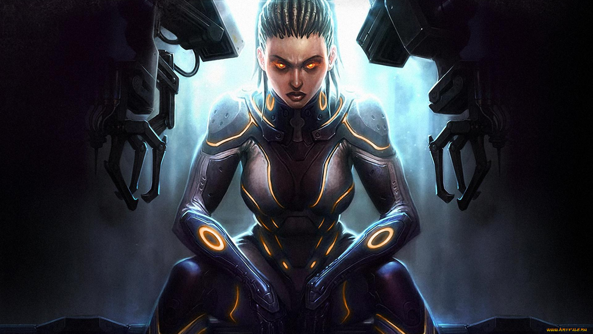 starcraft, ii, heart, of, the, swarm, видео, игры, sarah, kerrigan, арт