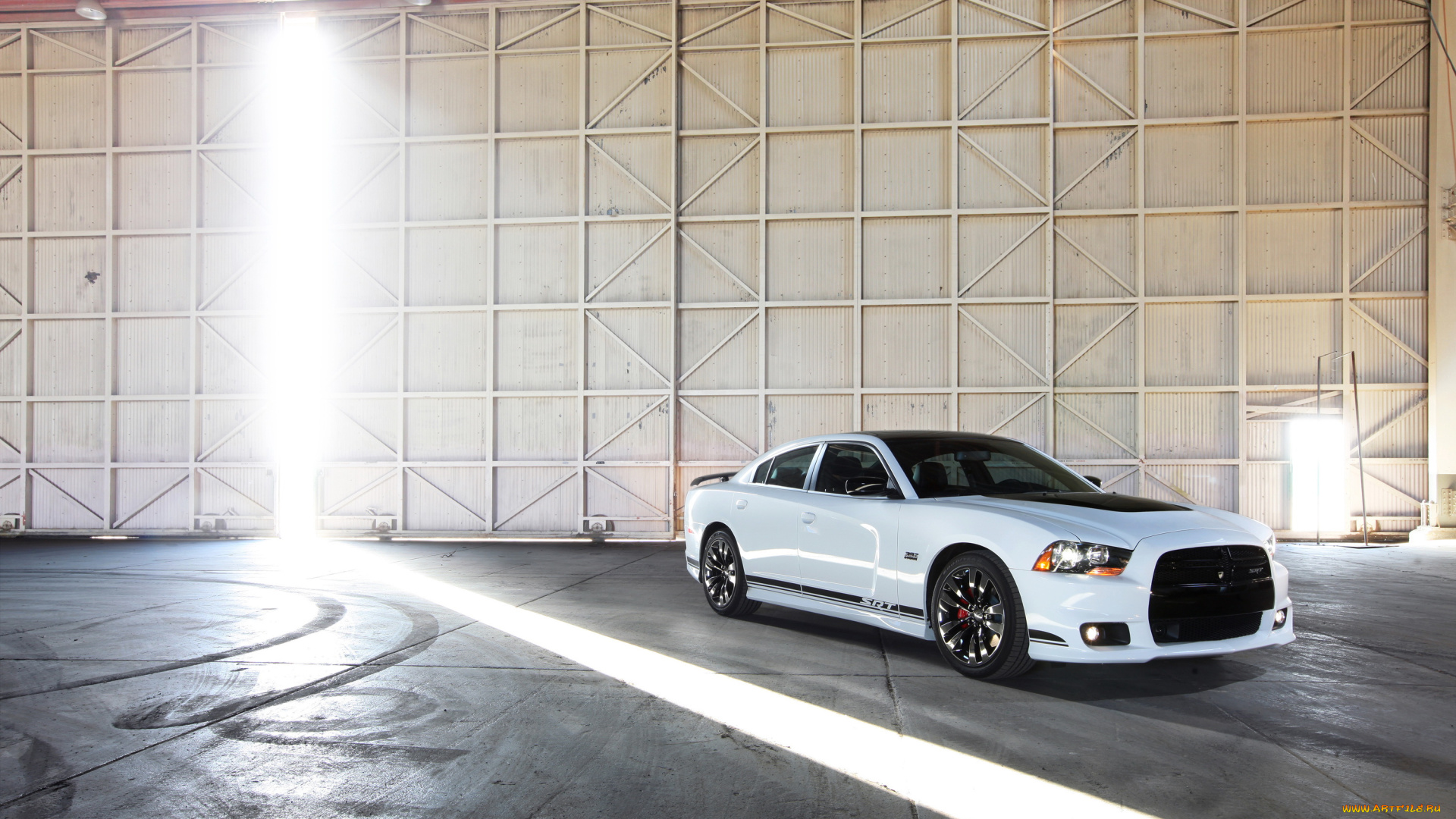2013, dodge, charger, srt8, автомобили, dodge, белый, тюнинг, charger, гараж