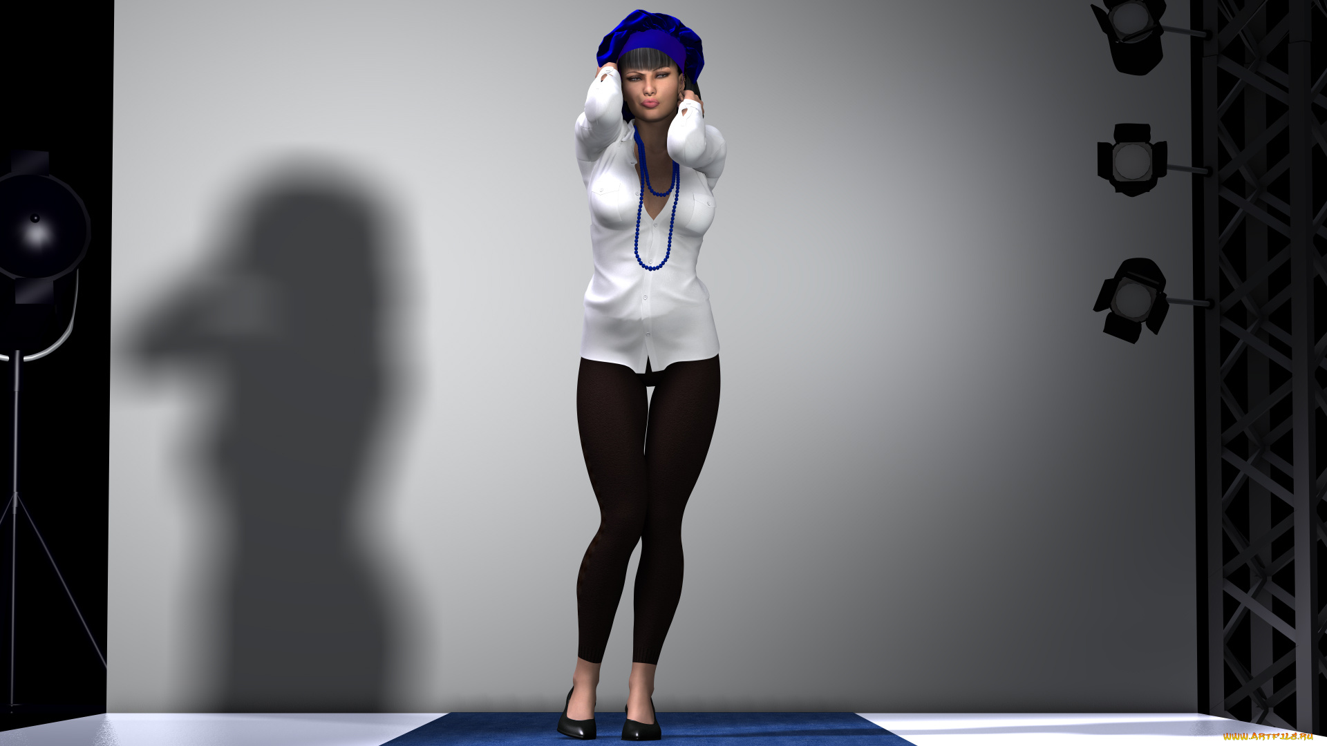 3д, графика, people, , люди, девушка, взгляд