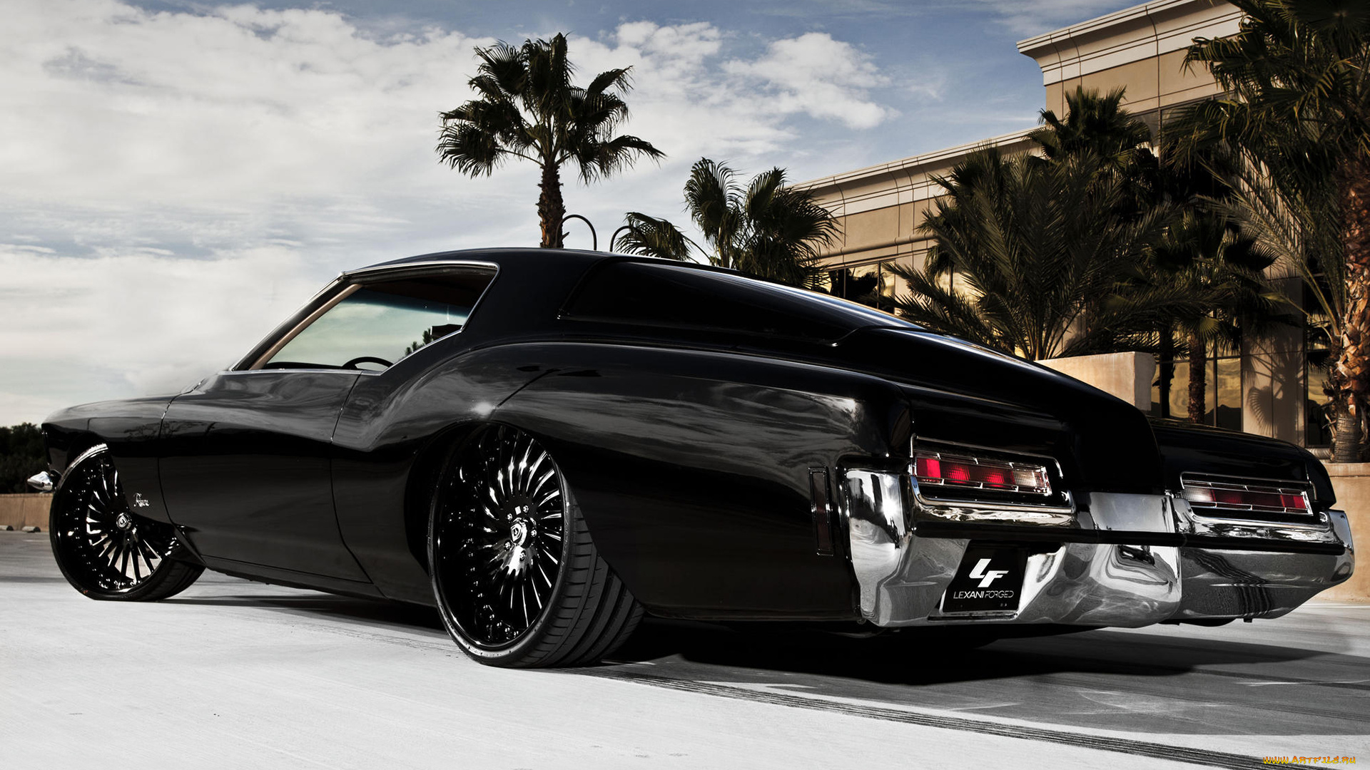 автомобили, buick, 1972, riviera, черный