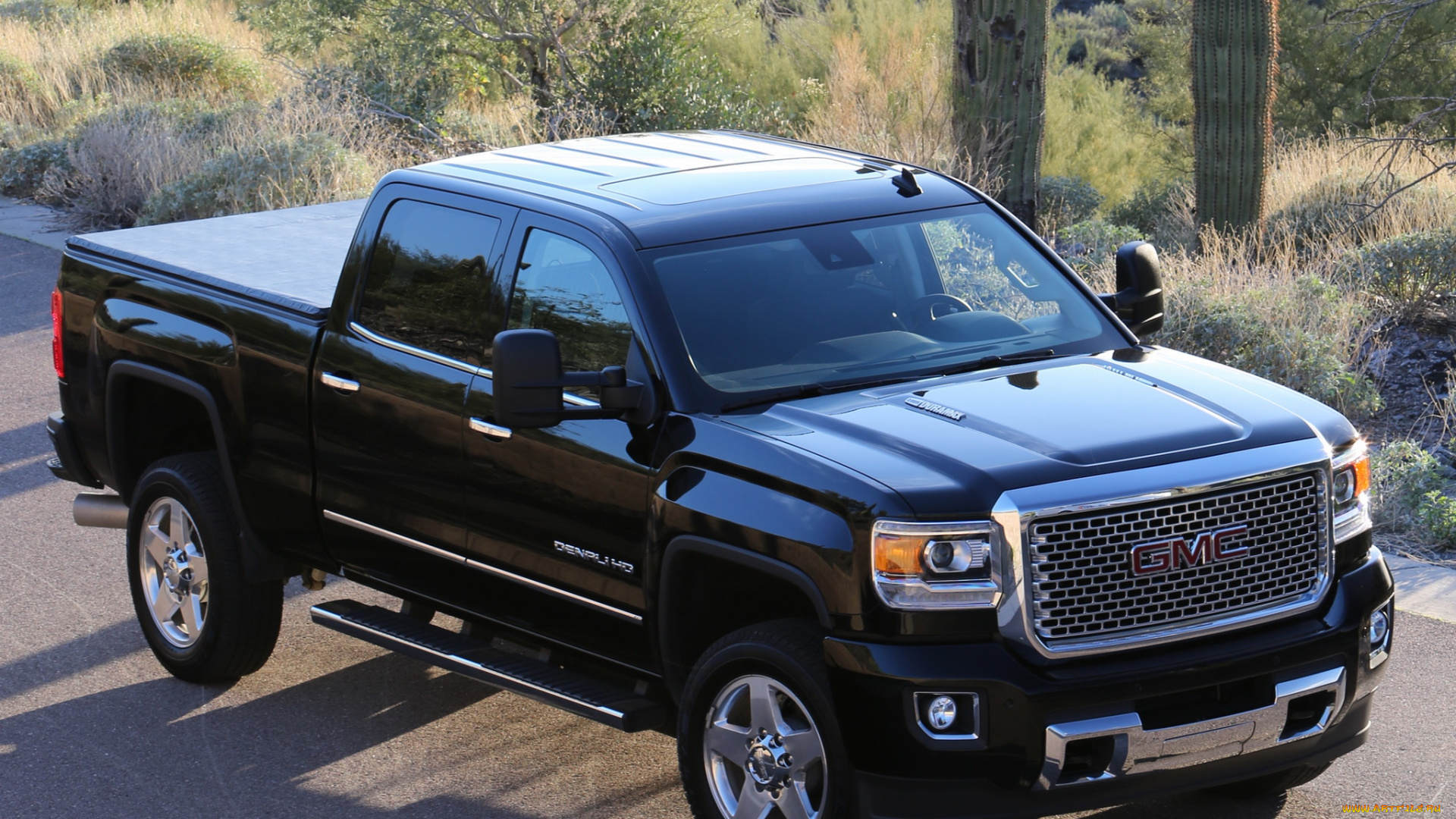 автомобили, gm-gmc, gmc, темный, hd, 2500, denali, sierra, 2014г, cab, crew