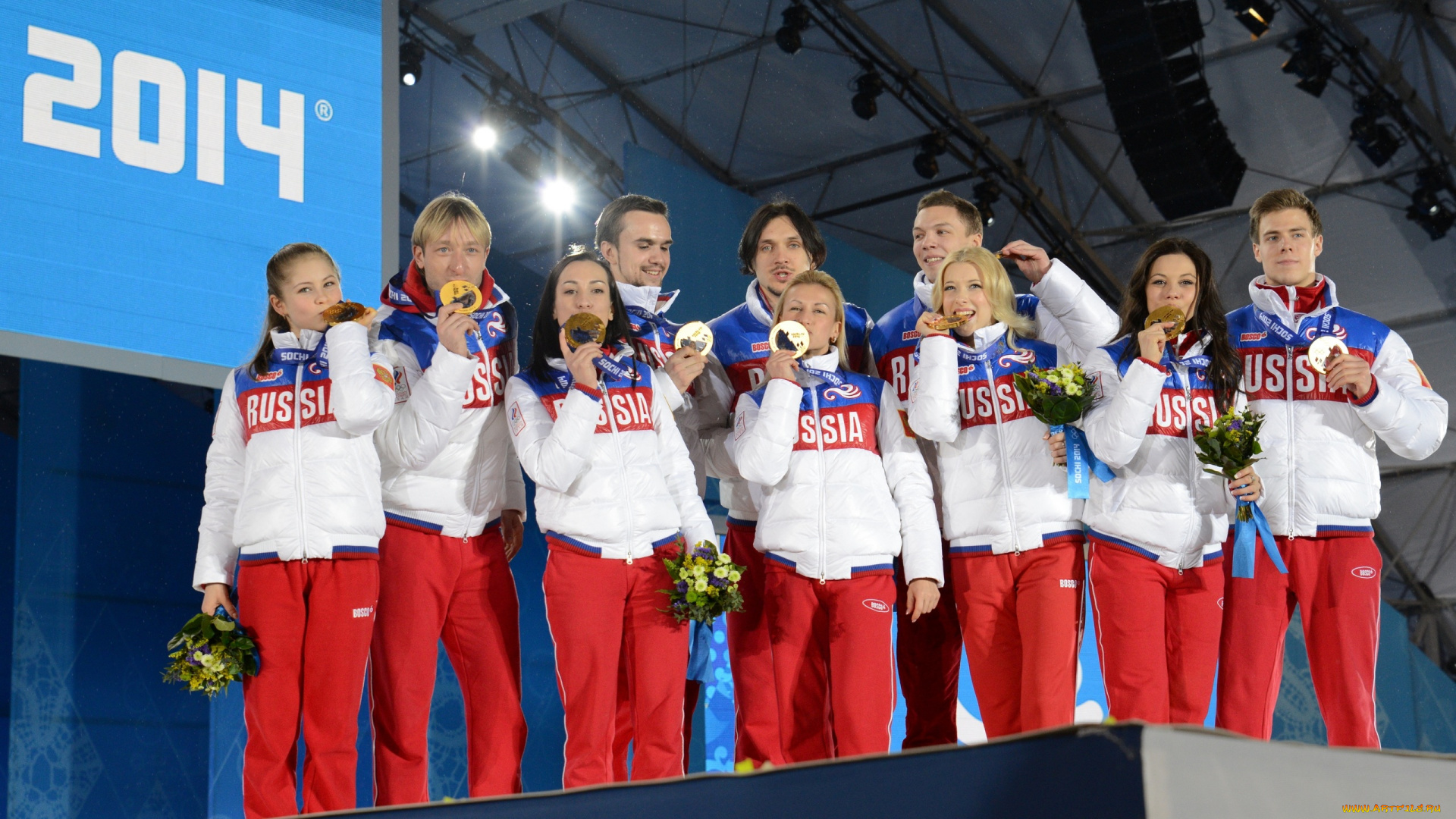 спорт, фигурное, катание, спортсмены