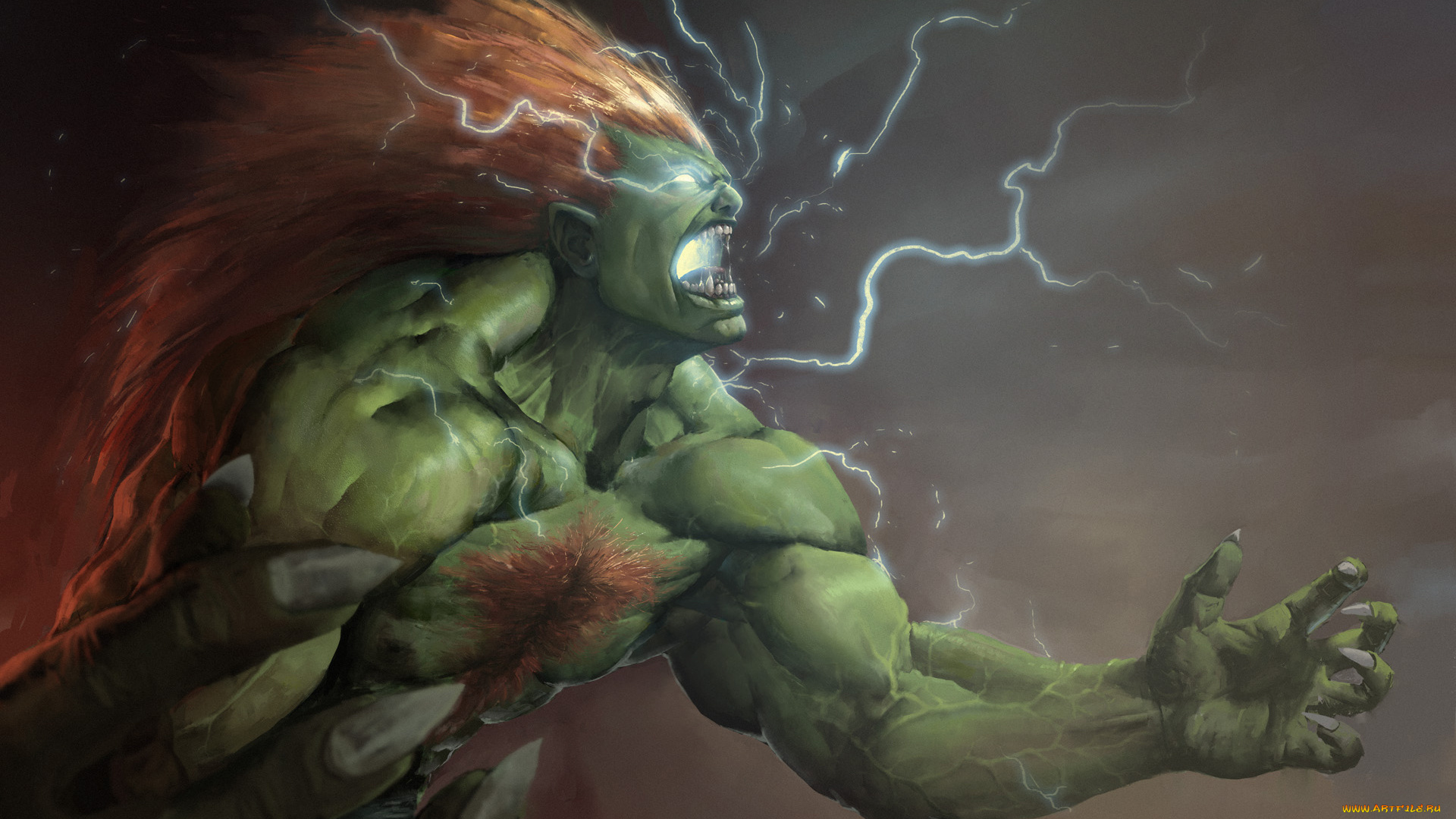 street, fighter, видео, игры, street, fighter, blanka, бланка, уличный, боец