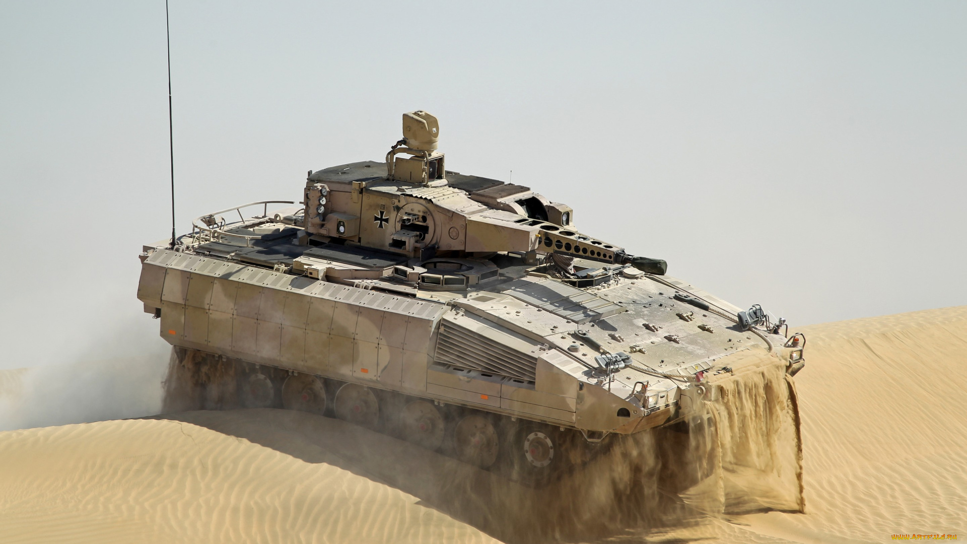 техника, военная, техника, песок