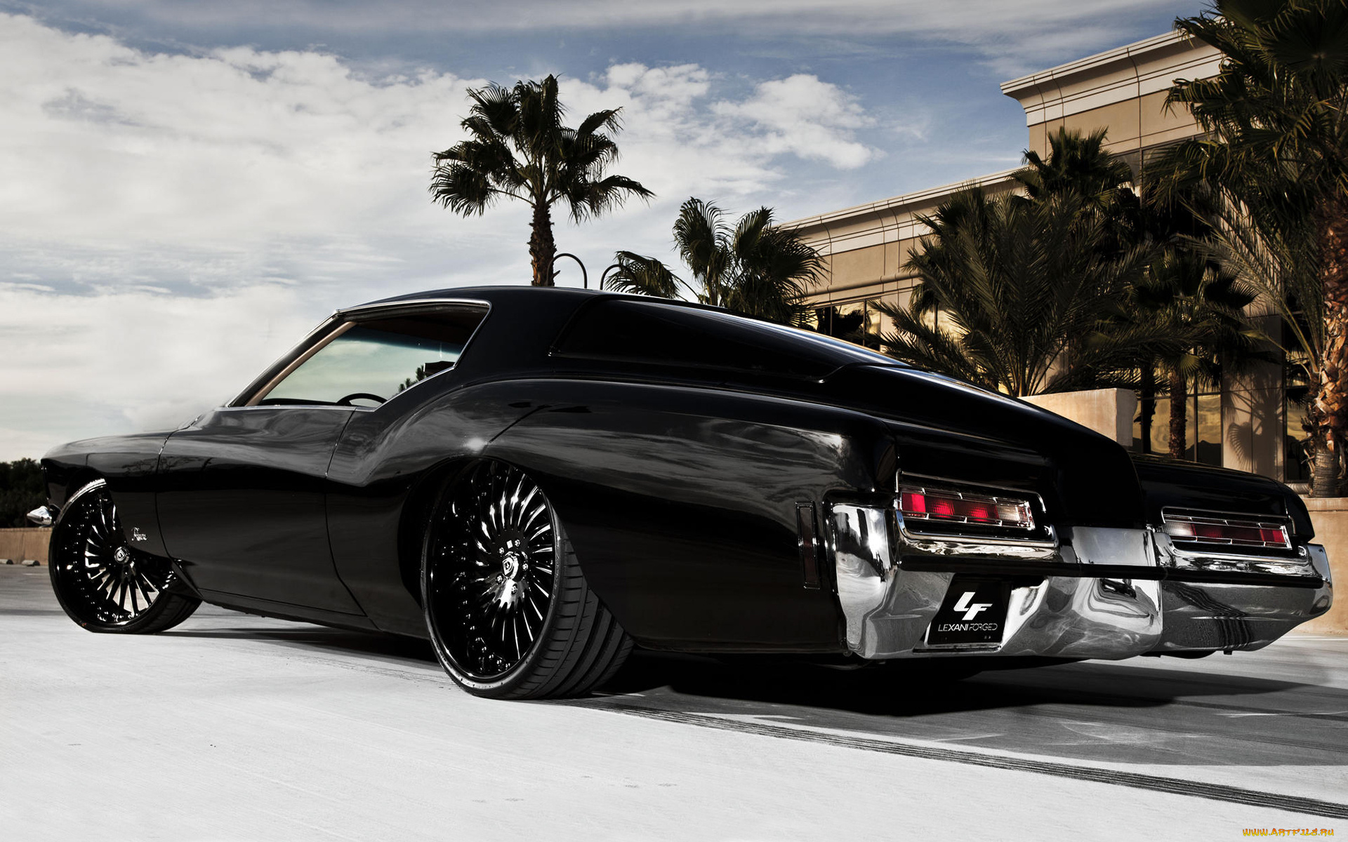 автомобили, buick, 1972, riviera, черный