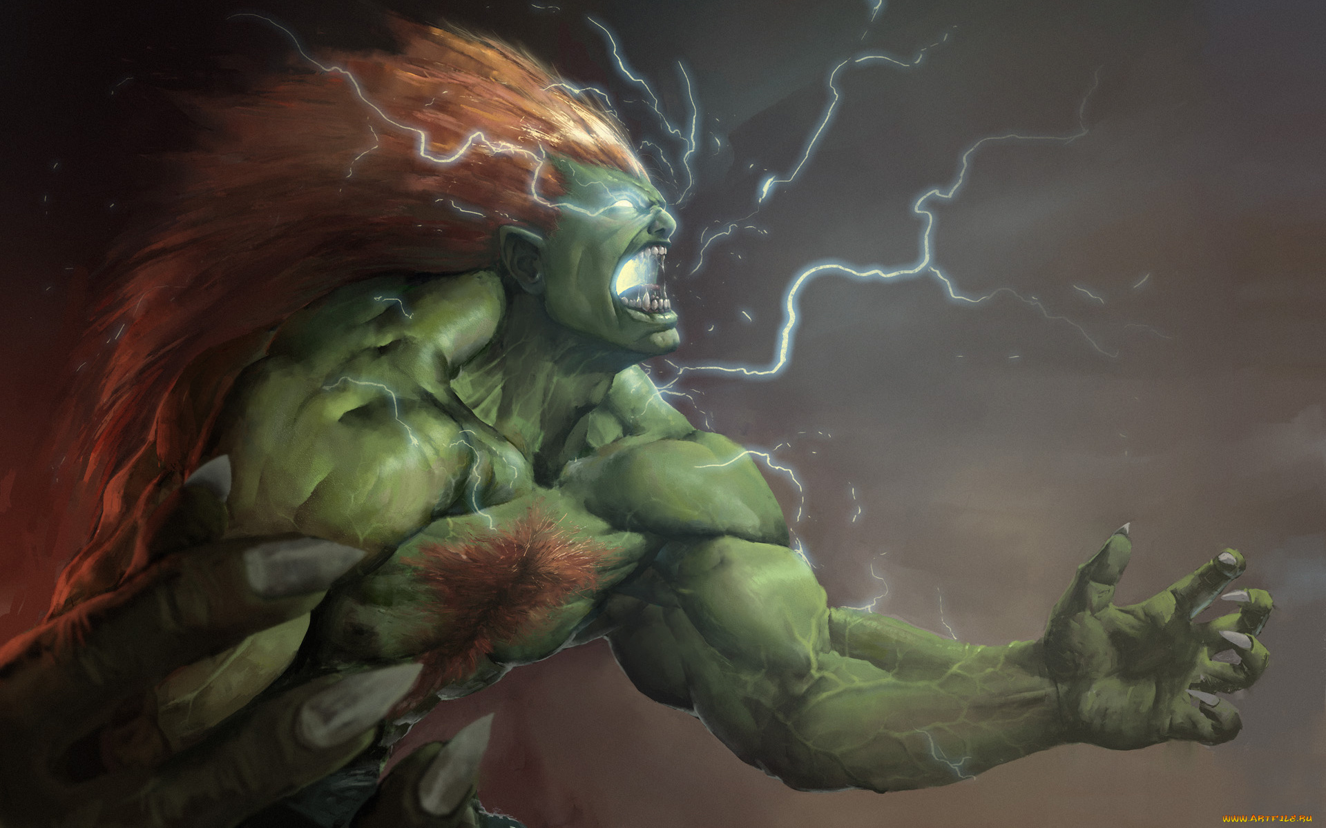 street, fighter, видео, игры, street, fighter, blanka, бланка, уличный, боец