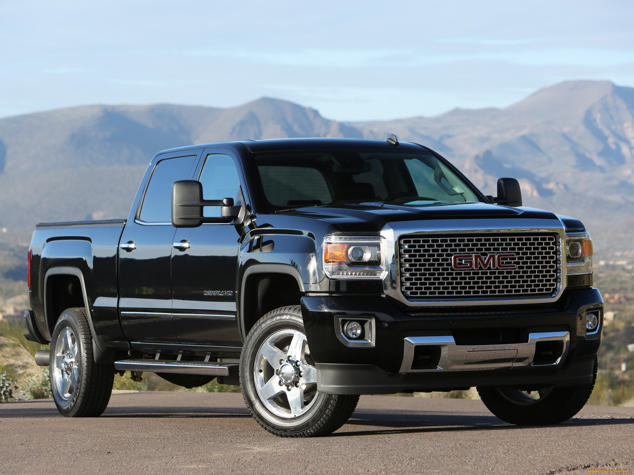автомобили, gm-gmc, 2500, gmc, темный, 2014г, cab, crew, hd, denali, sierra