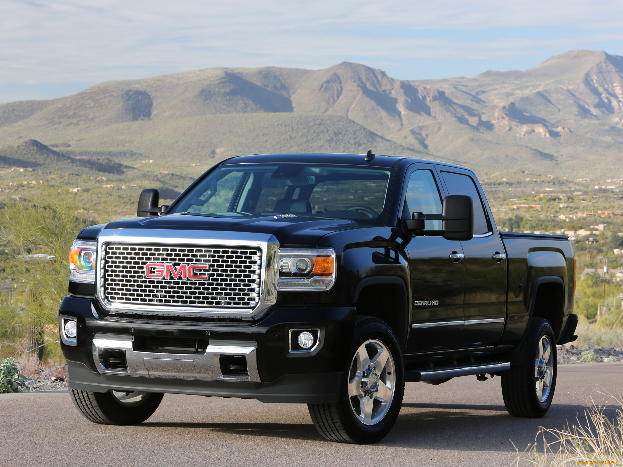 автомобили, gm-gmc, gmc, темный, cab, 2014г, crew, 2500, hd, denali, sierra