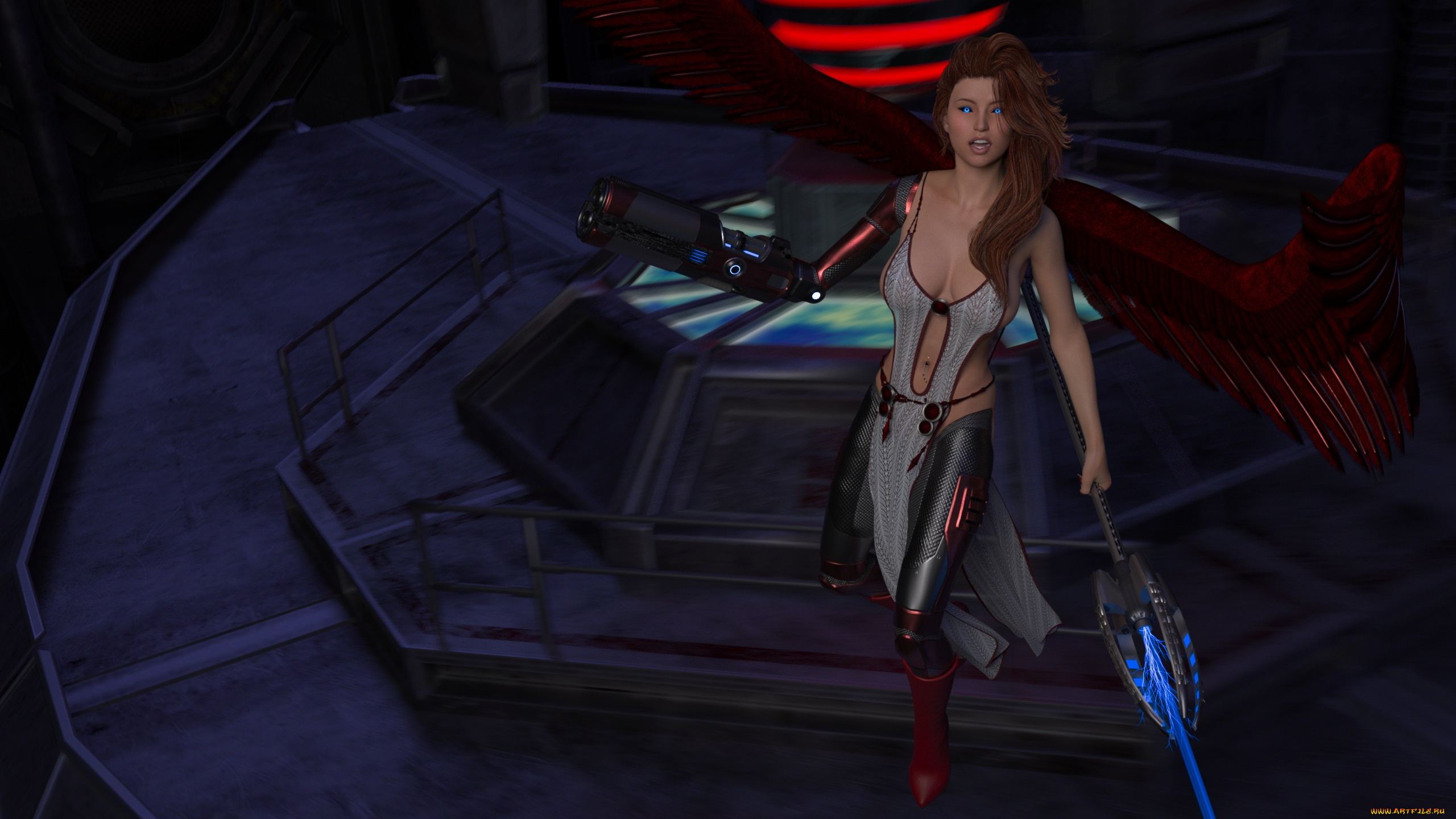 3д, графика, fantasy, , фантазия, жест, девушка