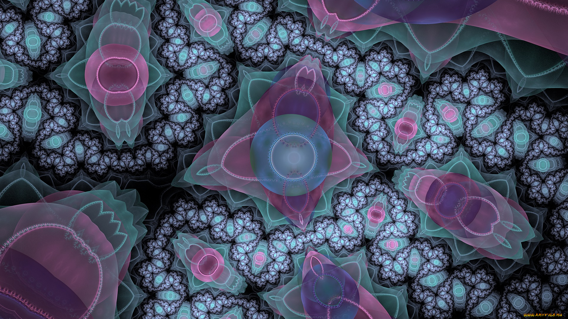 3д, графика, фракталы, , fractal, цвета, фон, узор