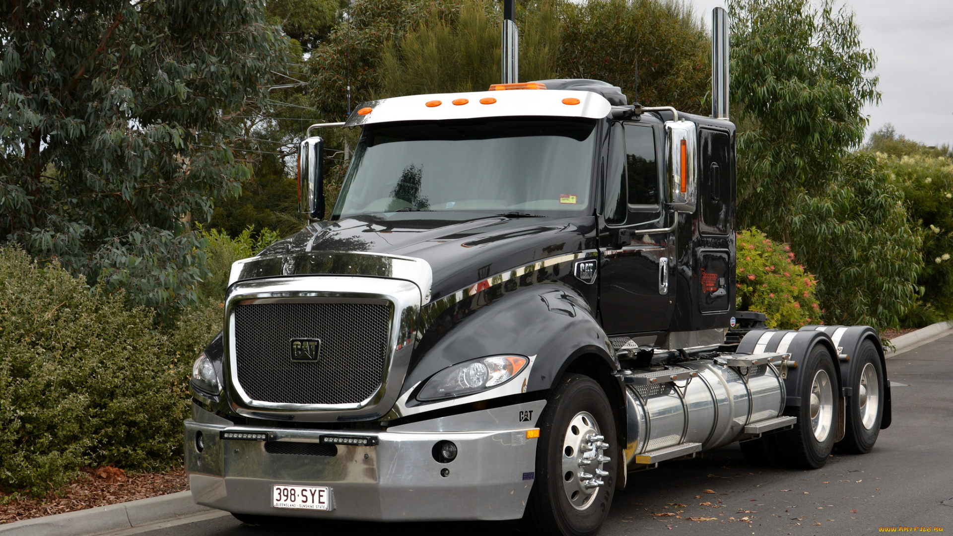 cat, truck, автомобили, cat, trucks, тягач, седельный, грузовик, тяжелый