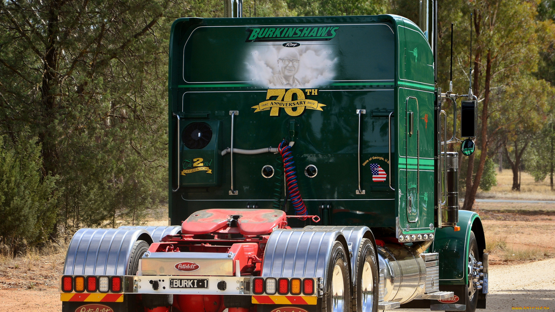 peterbilt, автомобили, тягач, седельный, тяжелый, грузовик