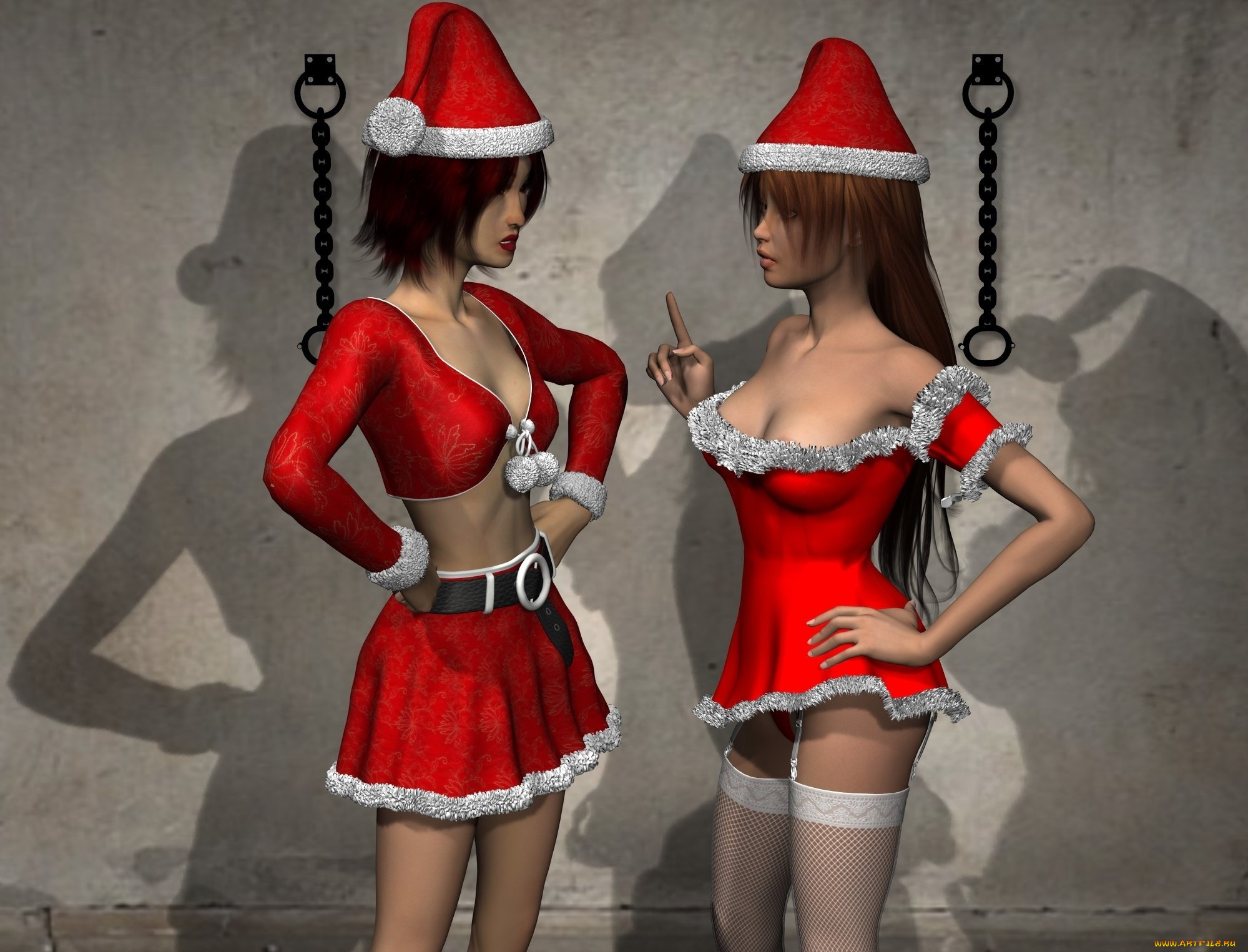 3д, графика, люди, , people, взгляд, девушки, фон